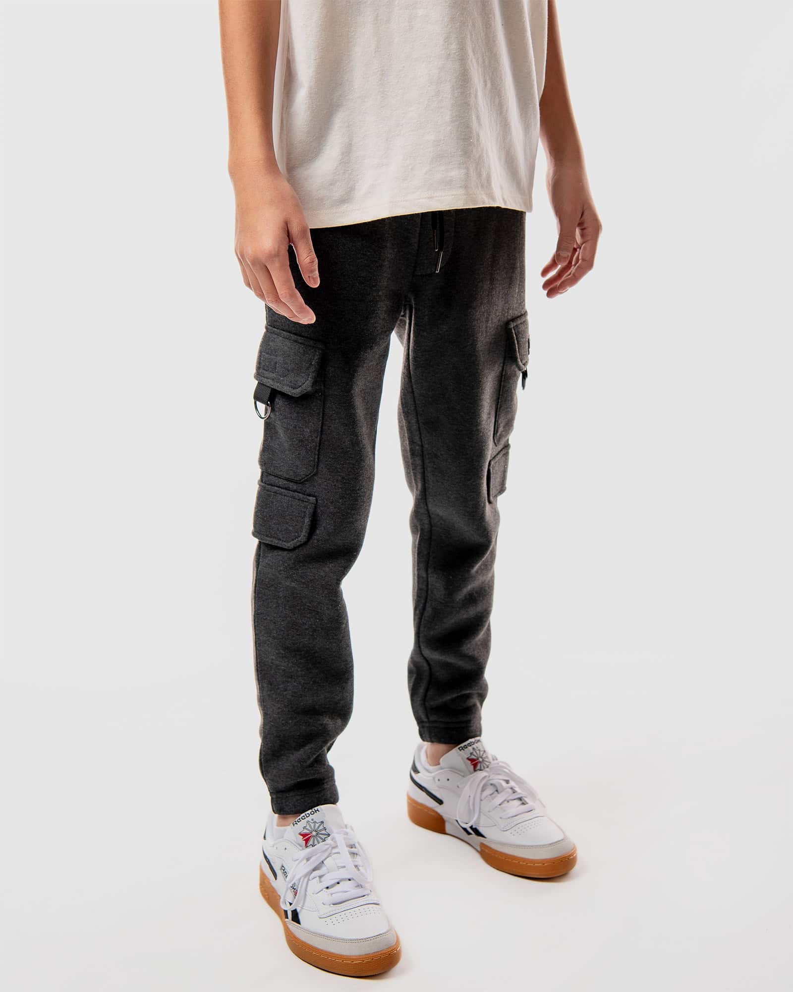 BOYS GEDALIAH FLEECE CARGO JOGGERS - Image 11