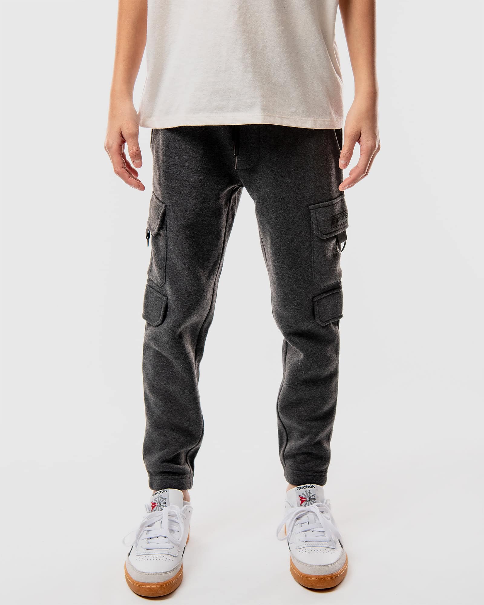 BOYS GEDALIAH FLEECE CARGO JOGGERS - Image 9