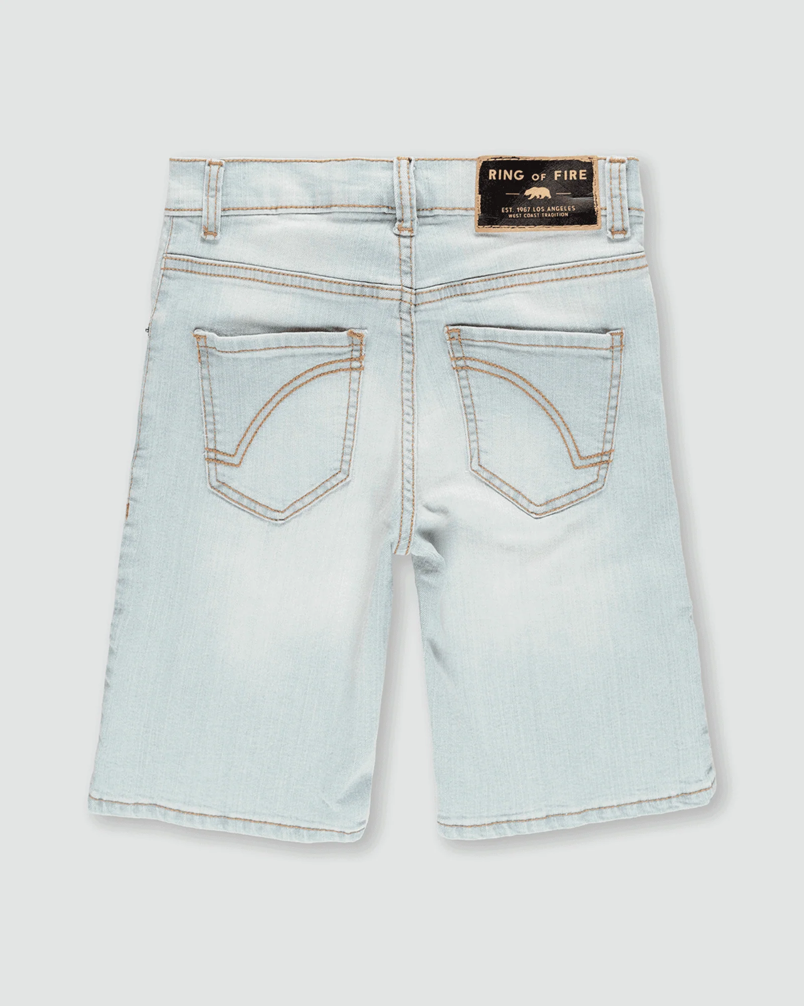 BOYS RIPPER SLIM DENIM SHORTS - Image 4