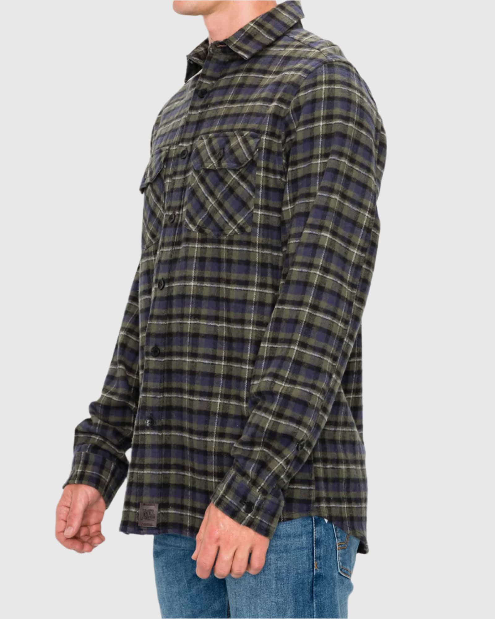 MEN'S ANDREW PLAID FLANNEL SHIRT - Image 12