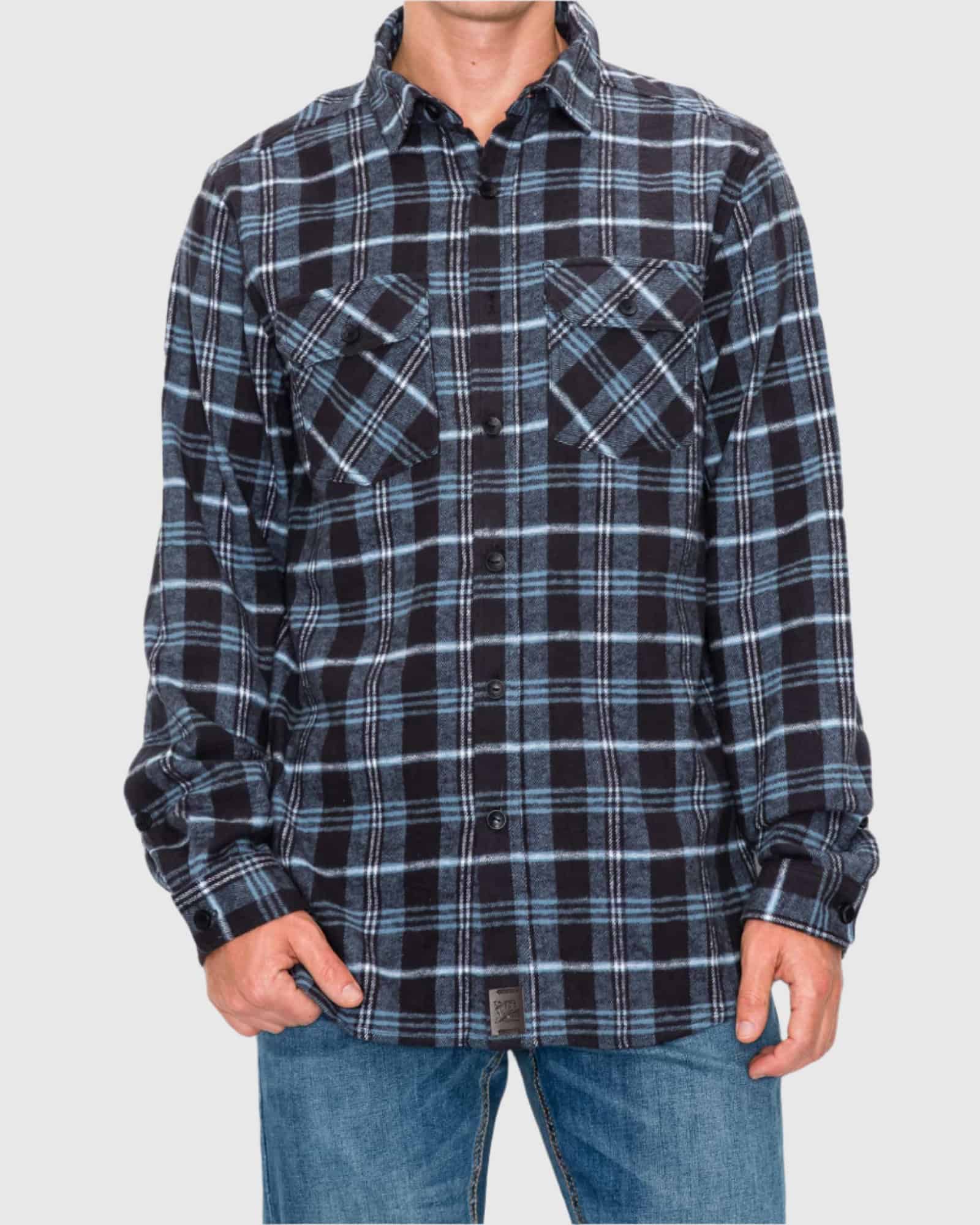 MEN'S ANDREW PLAID FLANNEL SHIRT - Image 6