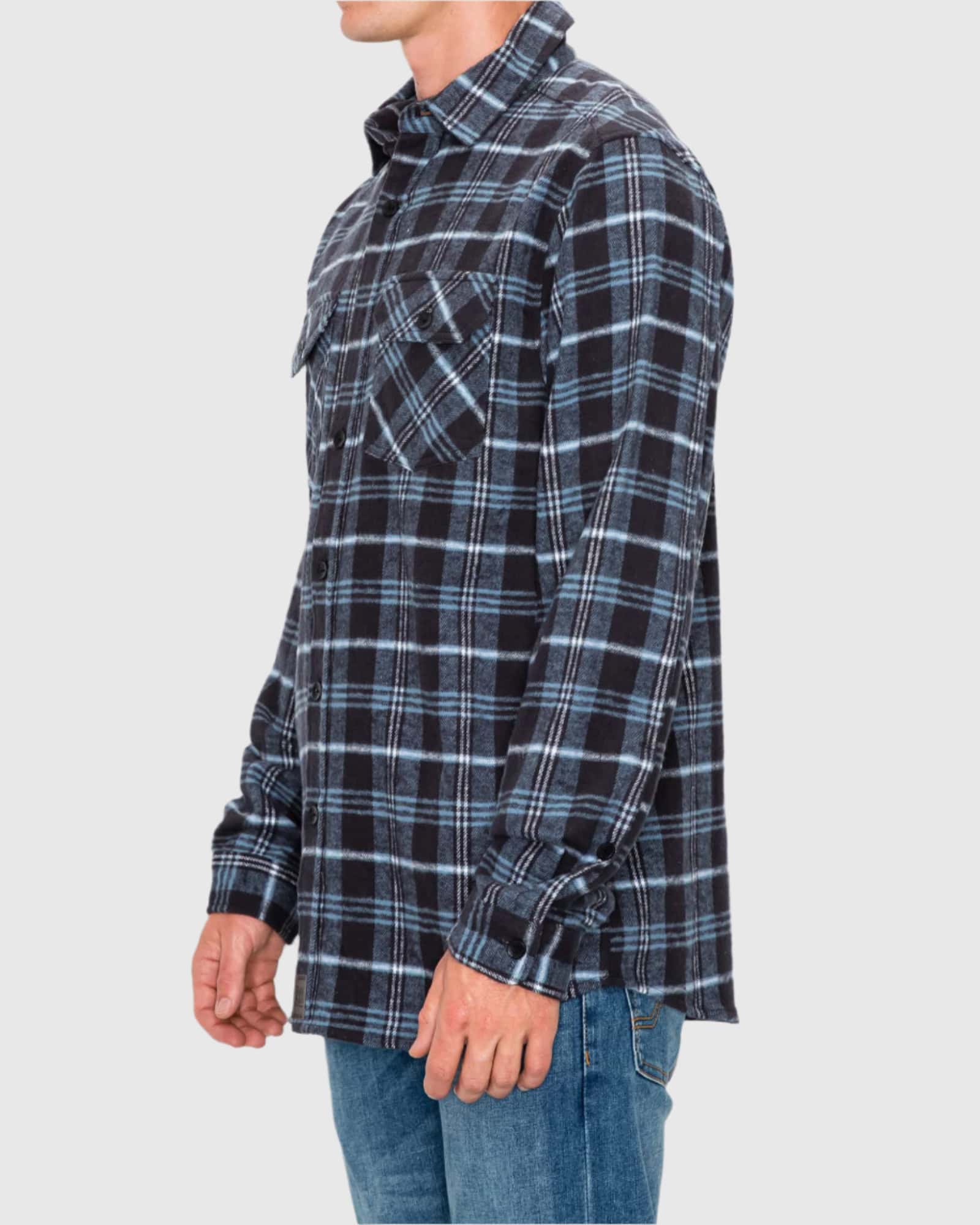 MEN'S ANDREW PLAID FLANNEL SHIRT - Image 7