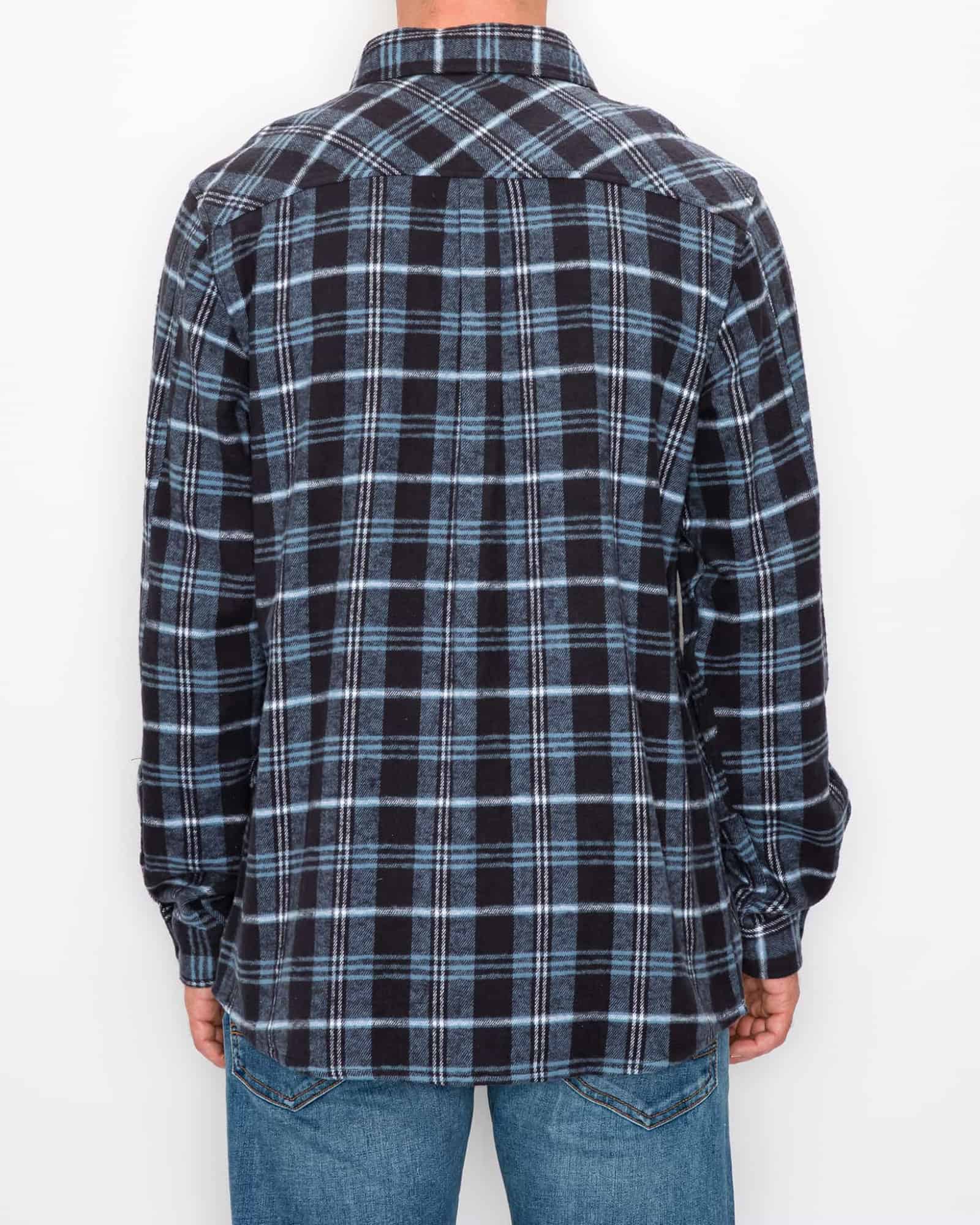MEN'S ANDREW PLAID FLANNEL SHIRT - Image 8