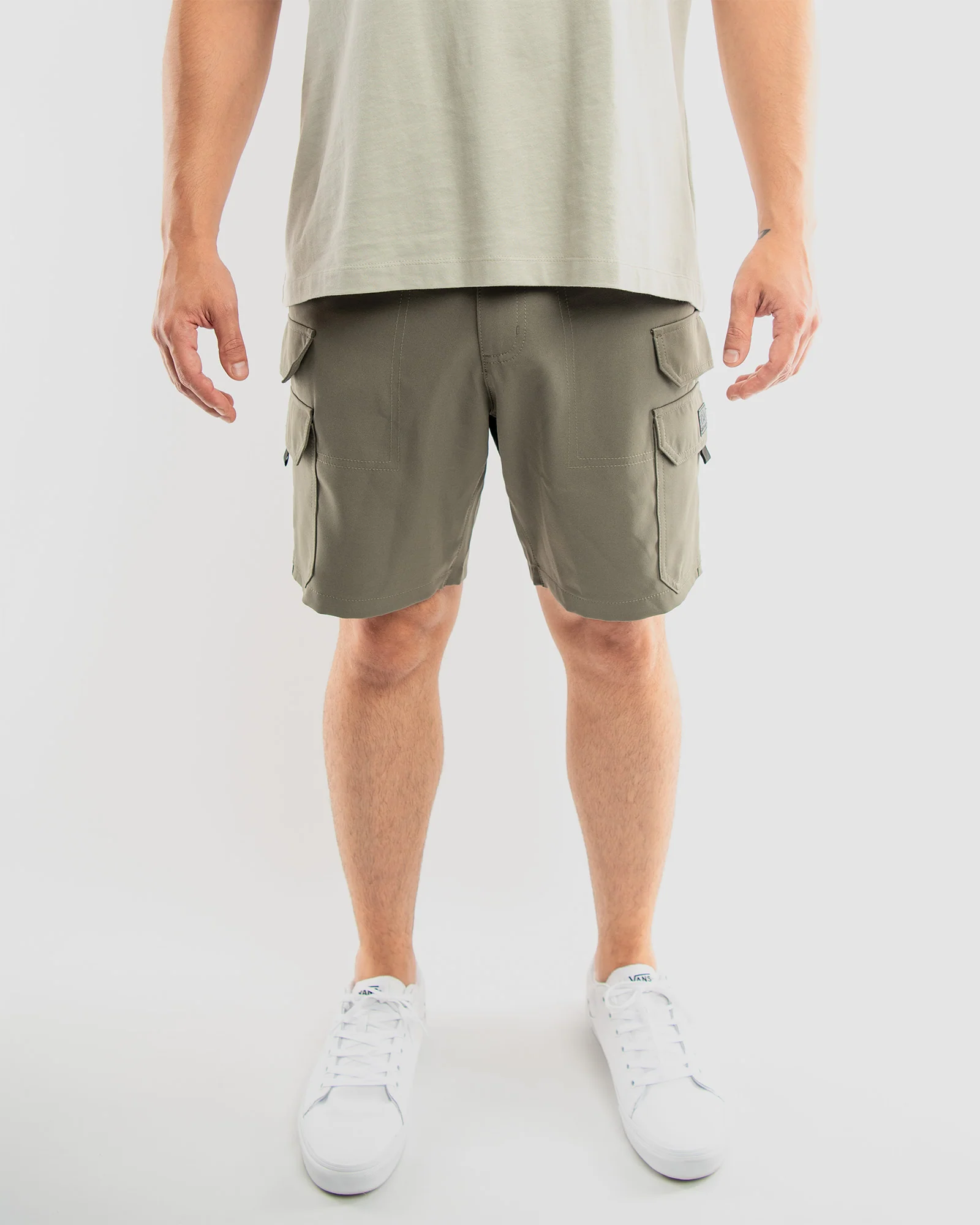 MEN'S ARES POLY TECH CARGO SHORTS - Image 7
