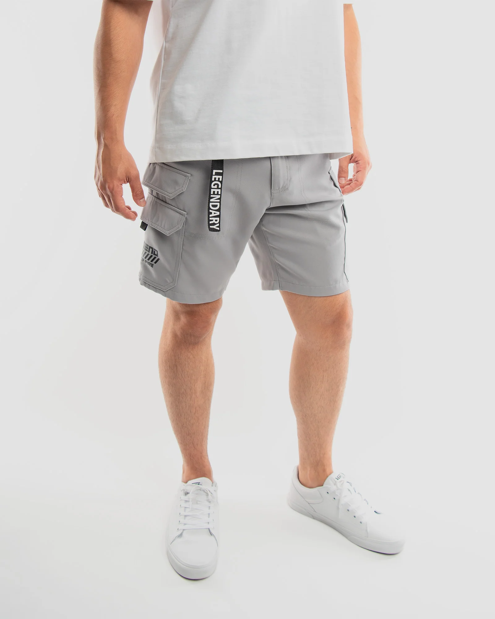 MEN'S AZZAH POLY TECH CARGO SHORTS - Image 14
