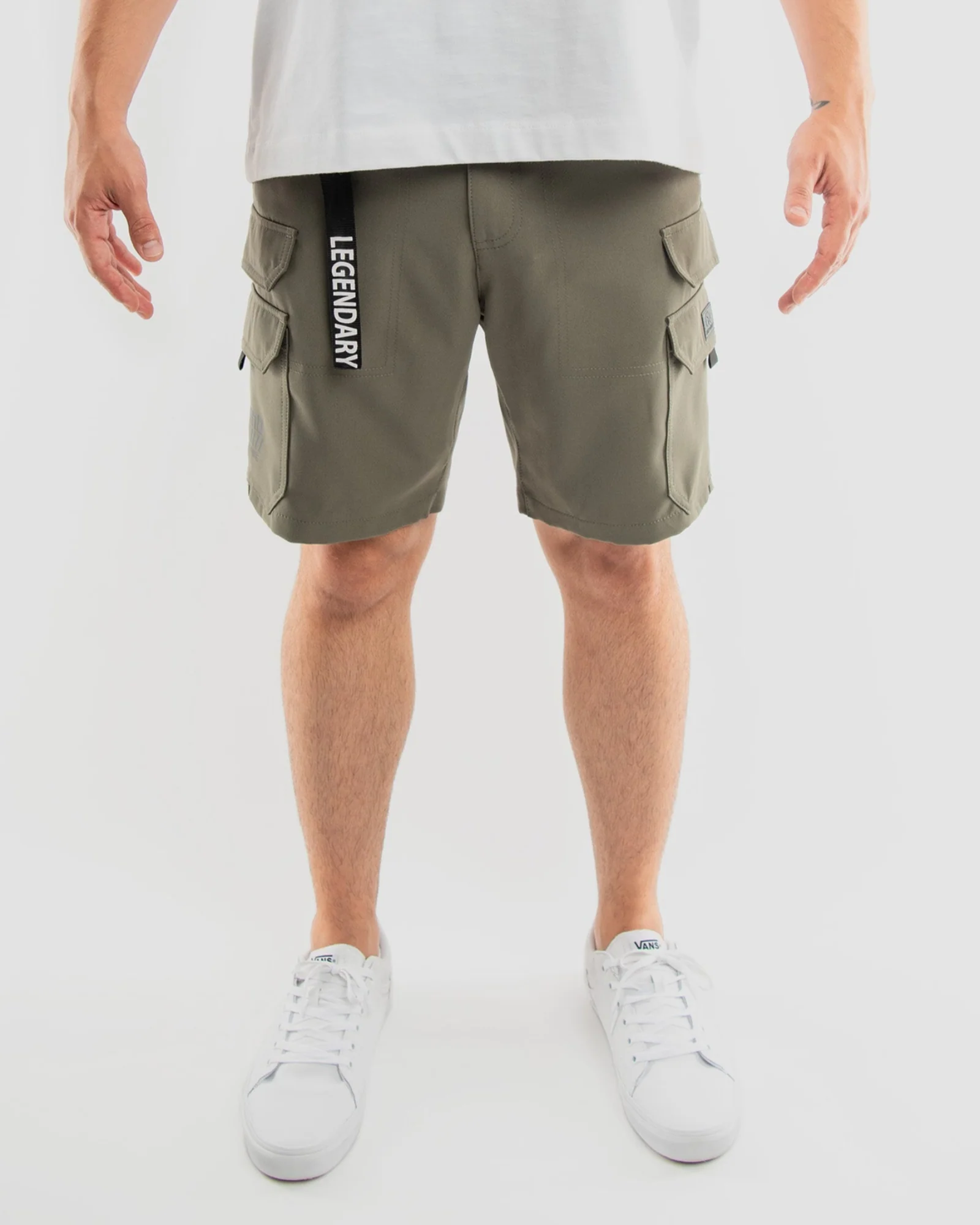 MEN'S AZZAH POLY TECH CARGO SHORTS - Image 19