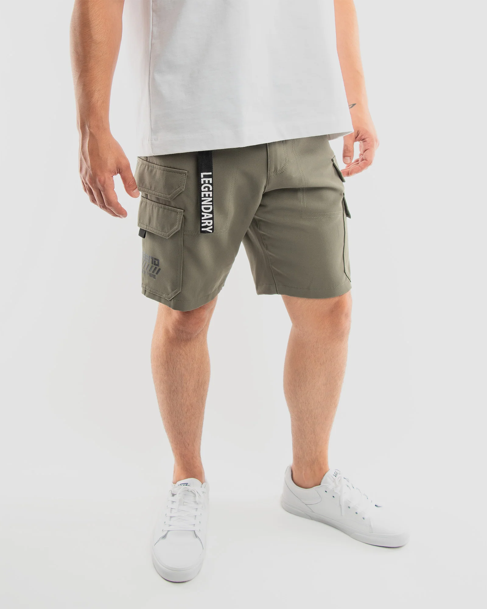 MEN'S AZZAH POLY TECH CARGO SHORTS - Image 20