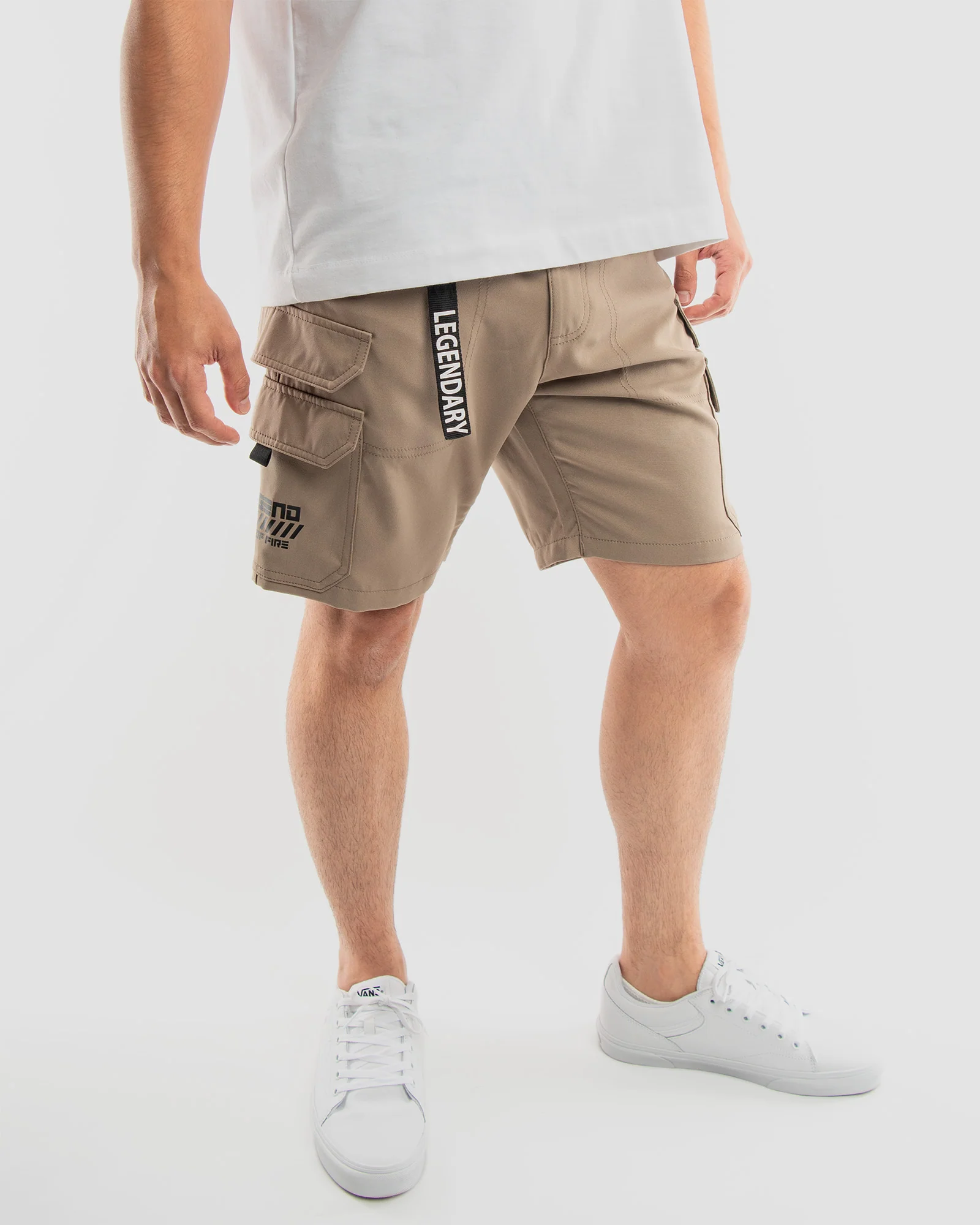 MEN'S AZZAH POLY TECH CARGO SHORTS - Image 26