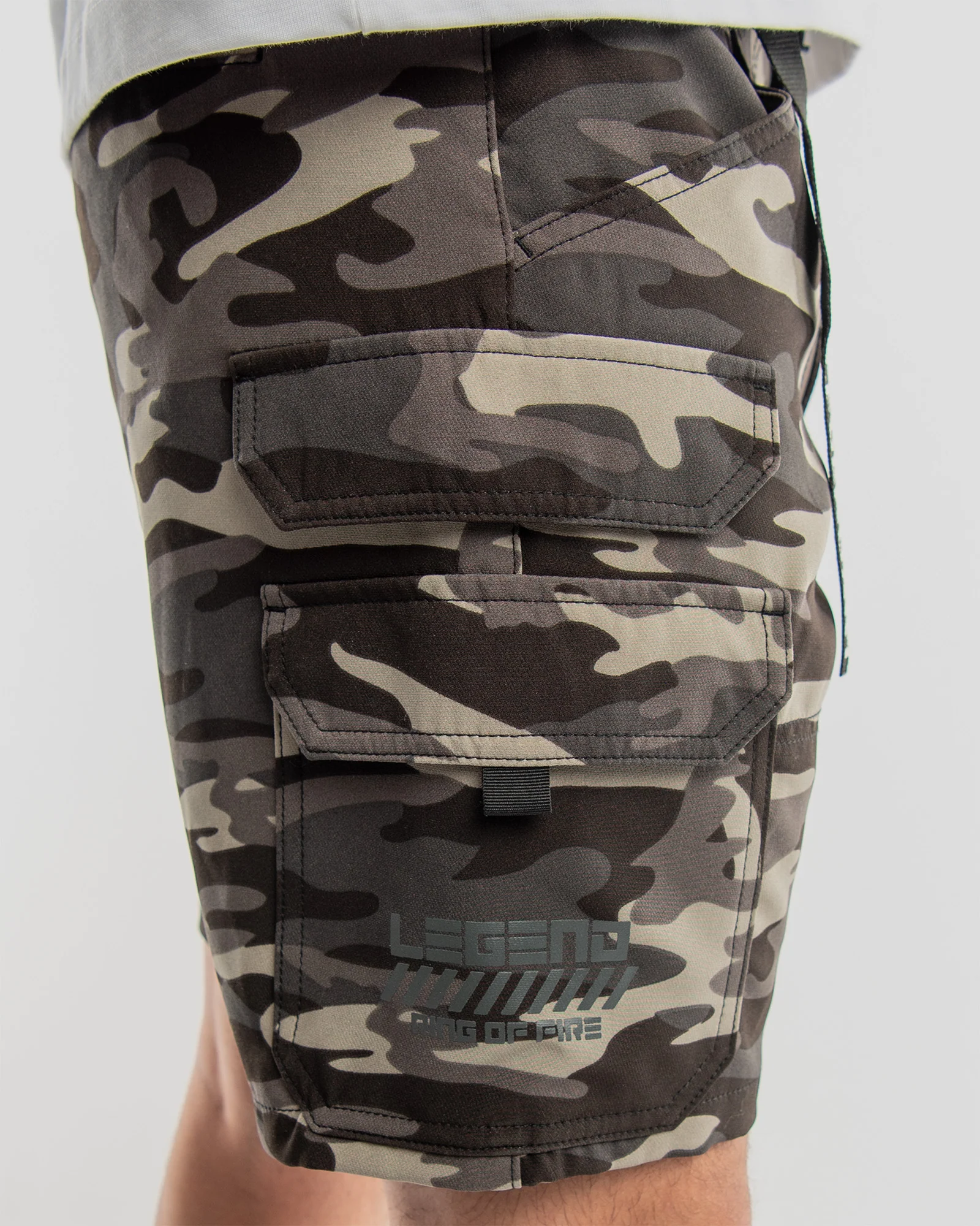 MEN'S AZZAH POLY TECH CARGO SHORTS - Image 3