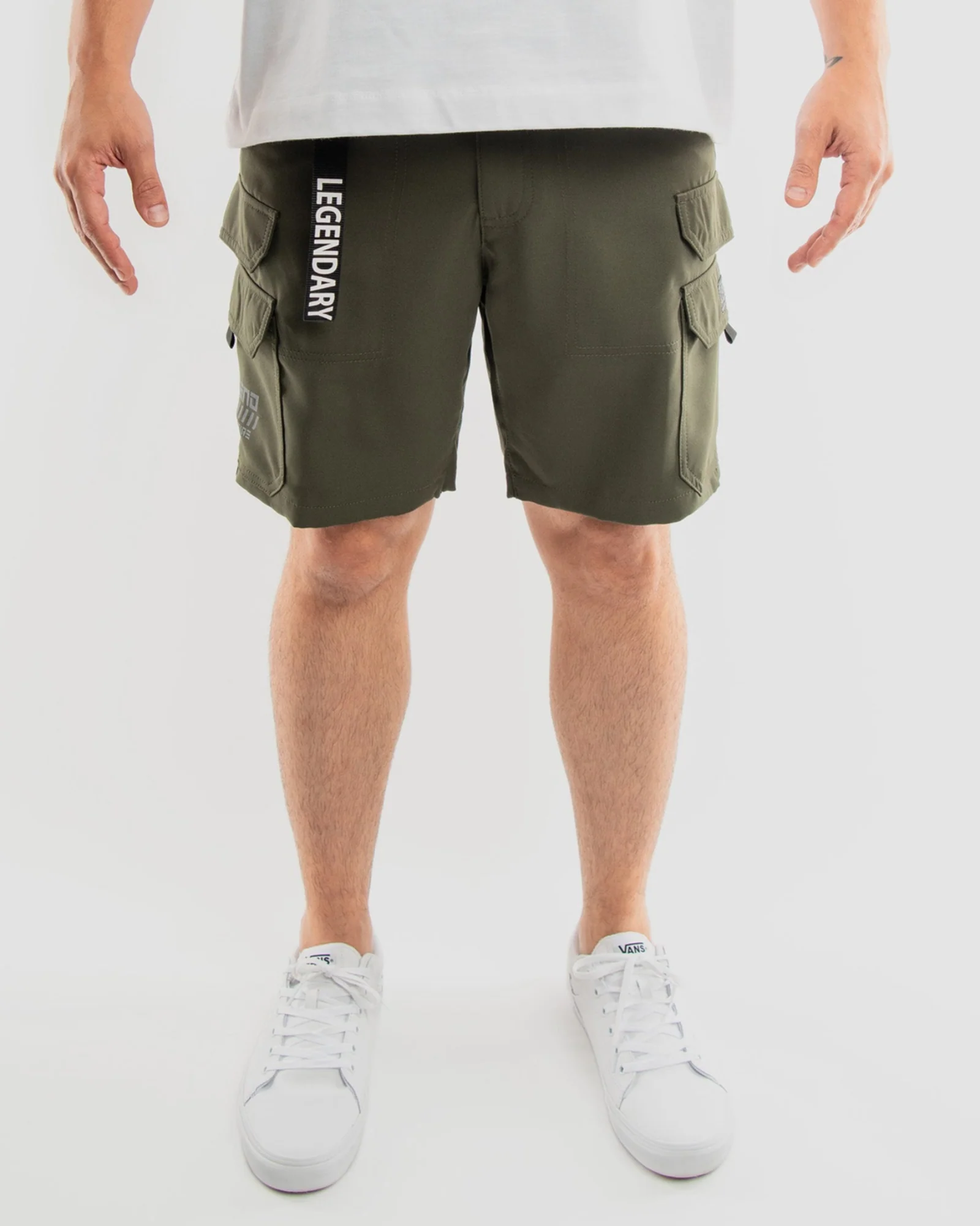 MEN'S AZZAH POLY TECH CARGO SHORTS - Image 31