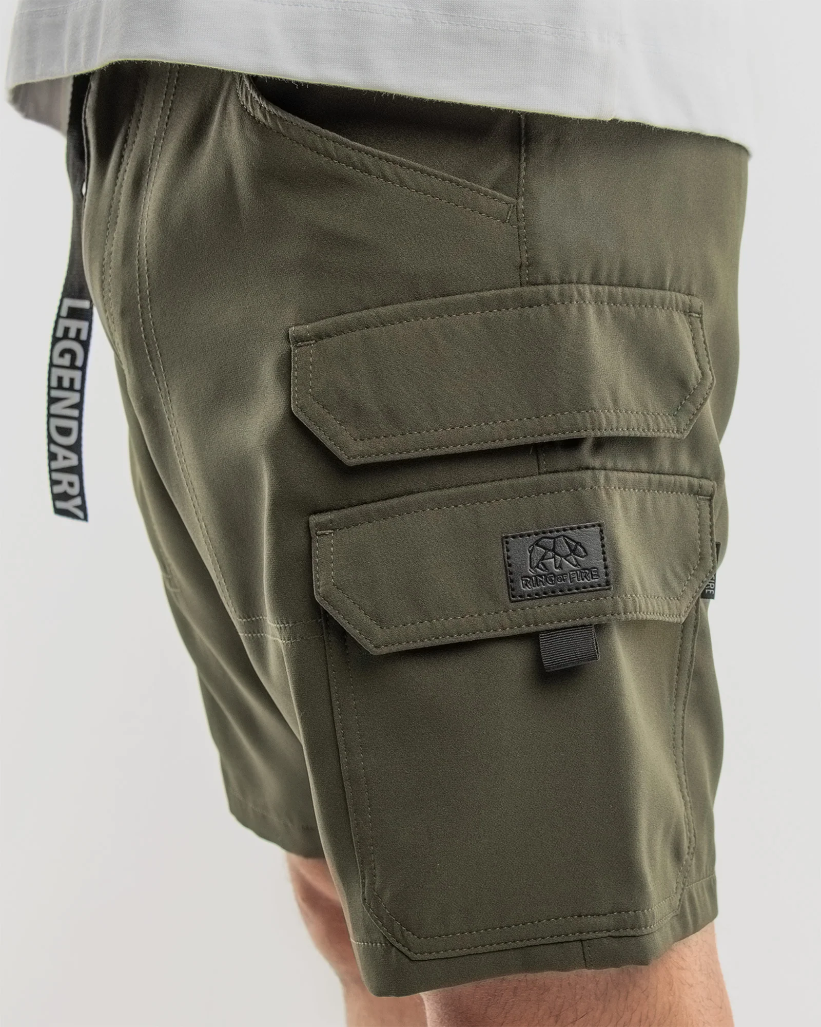 MEN'S AZZAH POLY TECH CARGO SHORTS - Image 34