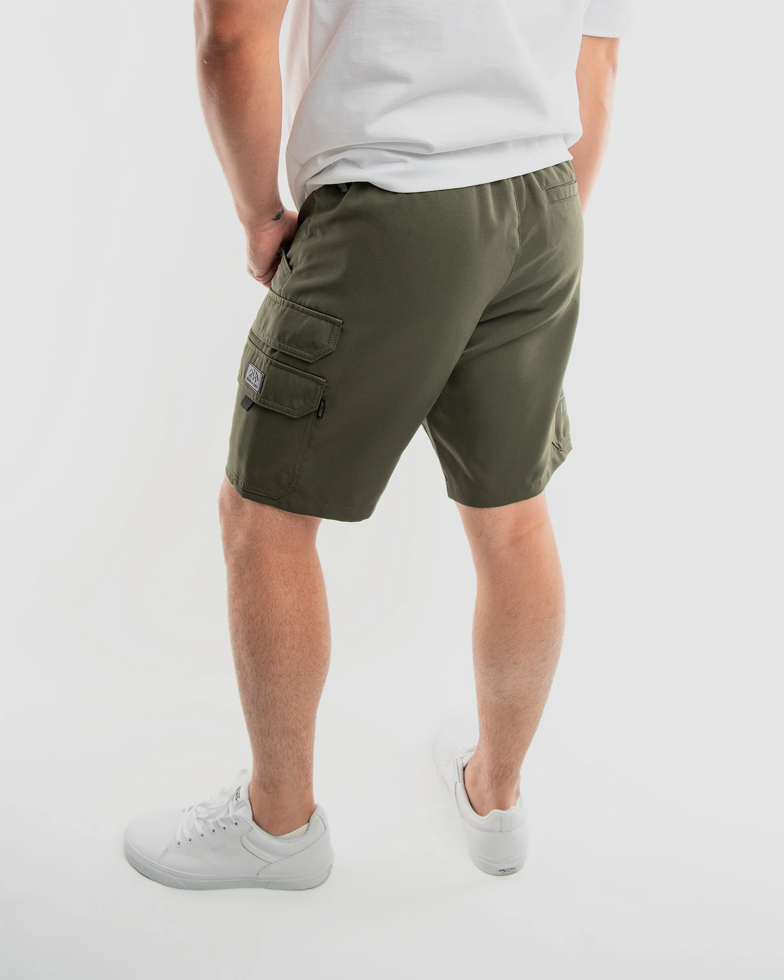 MEN'S AZZAH POLY TECH CARGO SHORTS - Image 35
