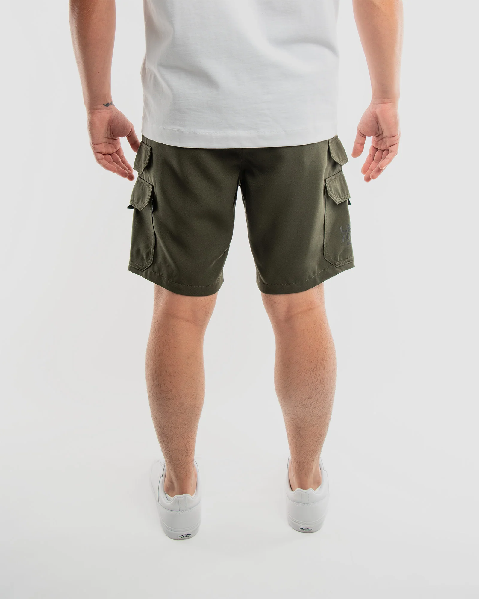 MEN'S AZZAH POLY TECH CARGO SHORTS - Image 36
