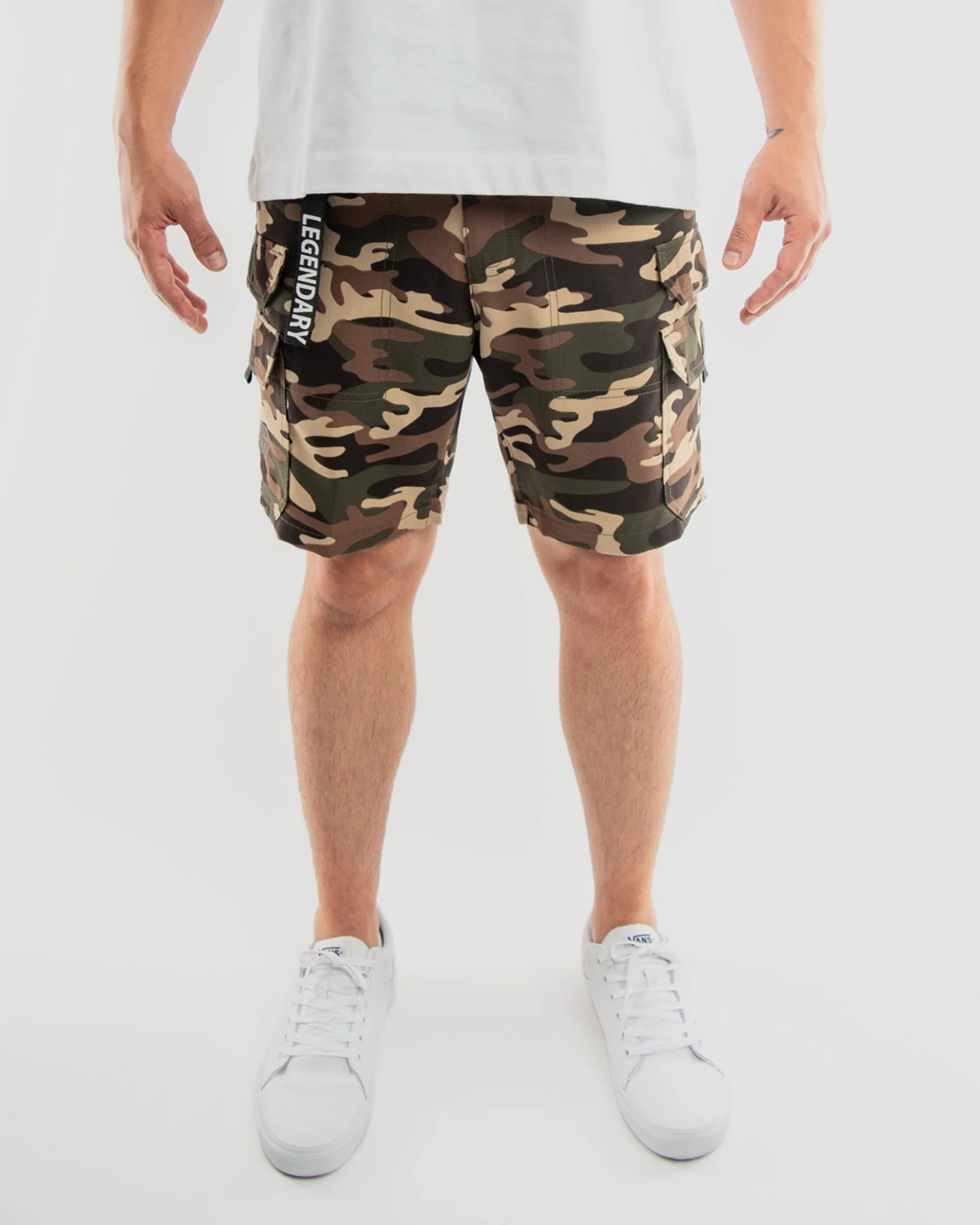 MEN'S AZZAH POLY TECH CARGO SHORTS - Image 37