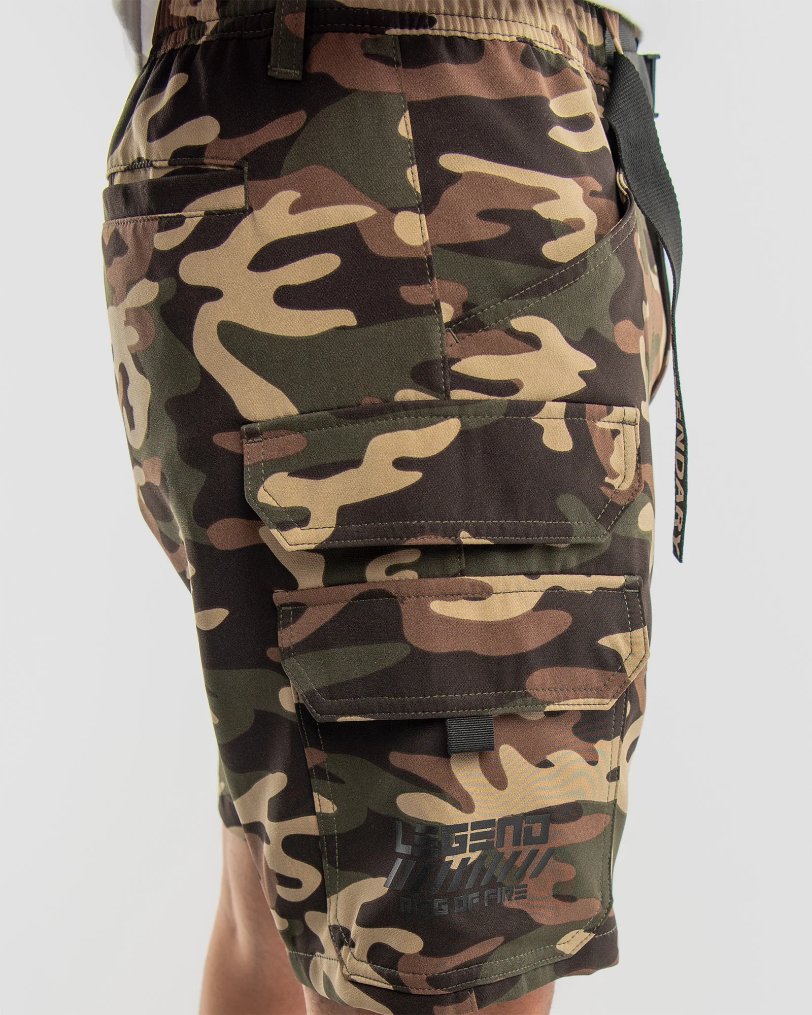 MEN'S AZZAH POLY TECH CARGO SHORTS - Image 39