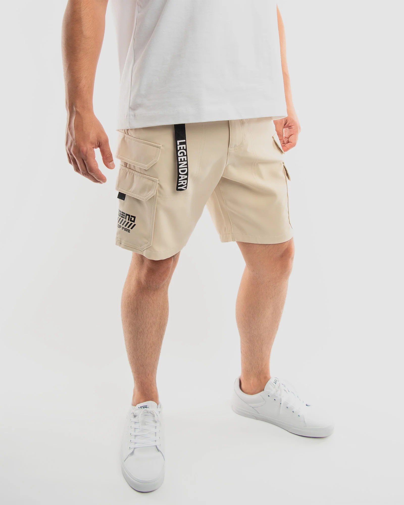MEN'S AZZAH POLY TECH CARGO SHORTS - Image 8