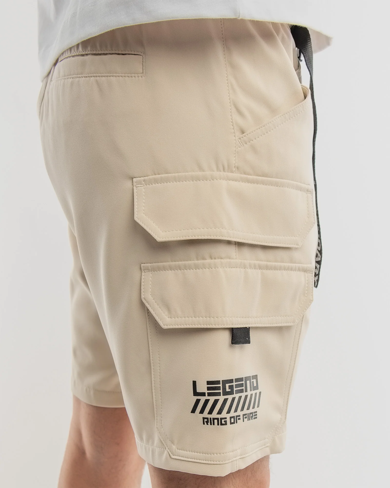 MEN'S AZZAH POLY TECH CARGO SHORTS - Image 9