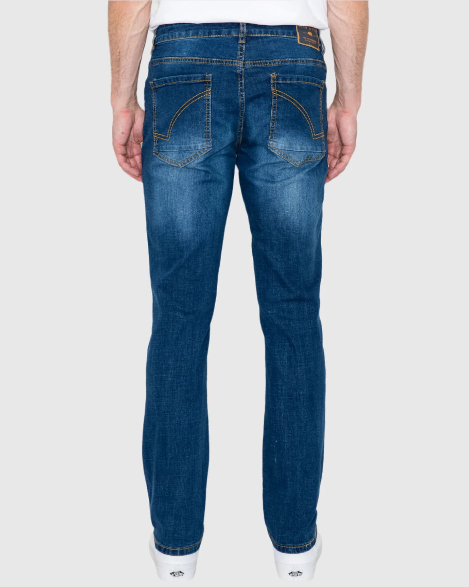 MEN'S CAYENNE RIPPED SLIM FIT JEANS - Image 3