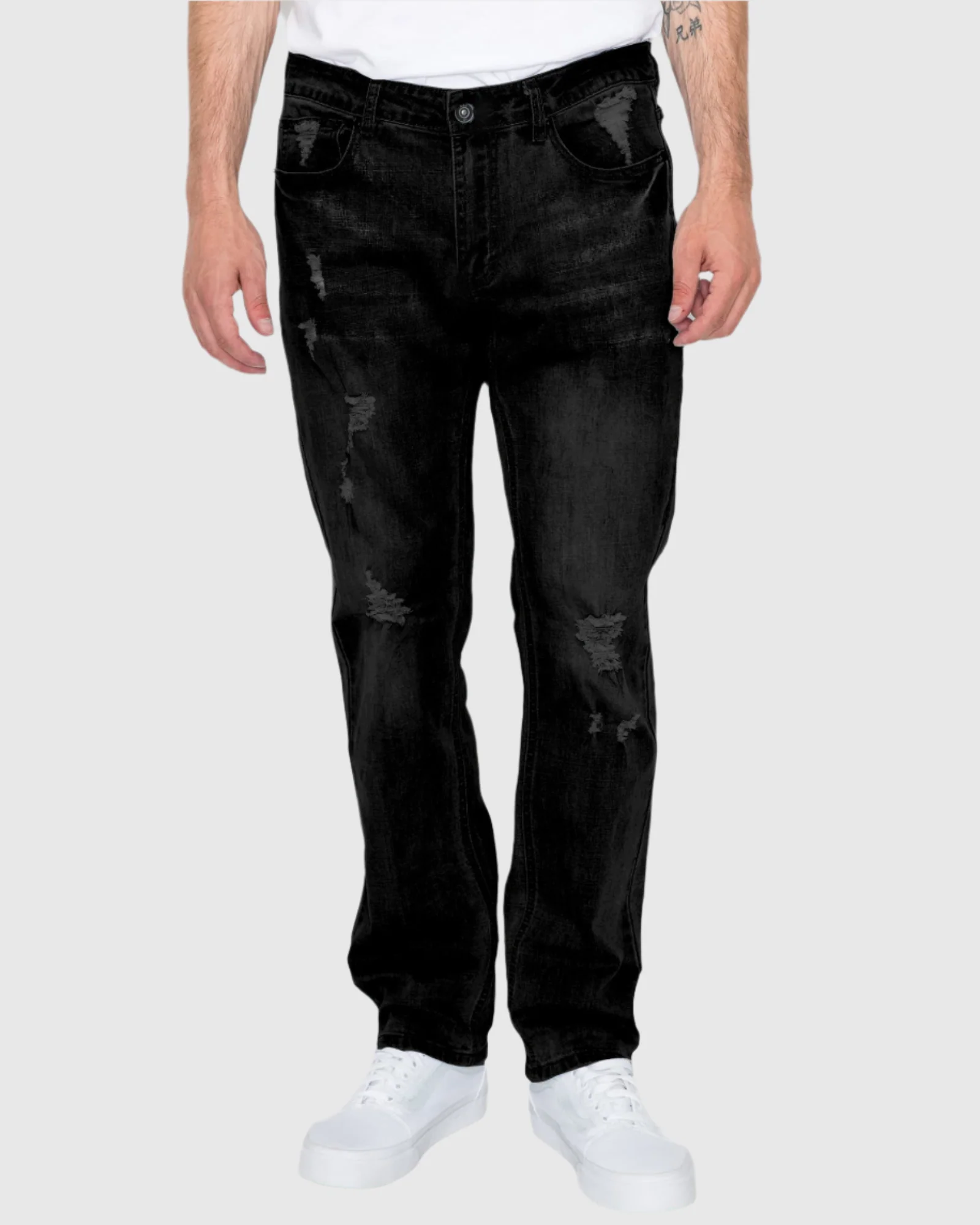 MEN'S CAYENNE RIPPED SLIM FIT JEANS - Image 31
