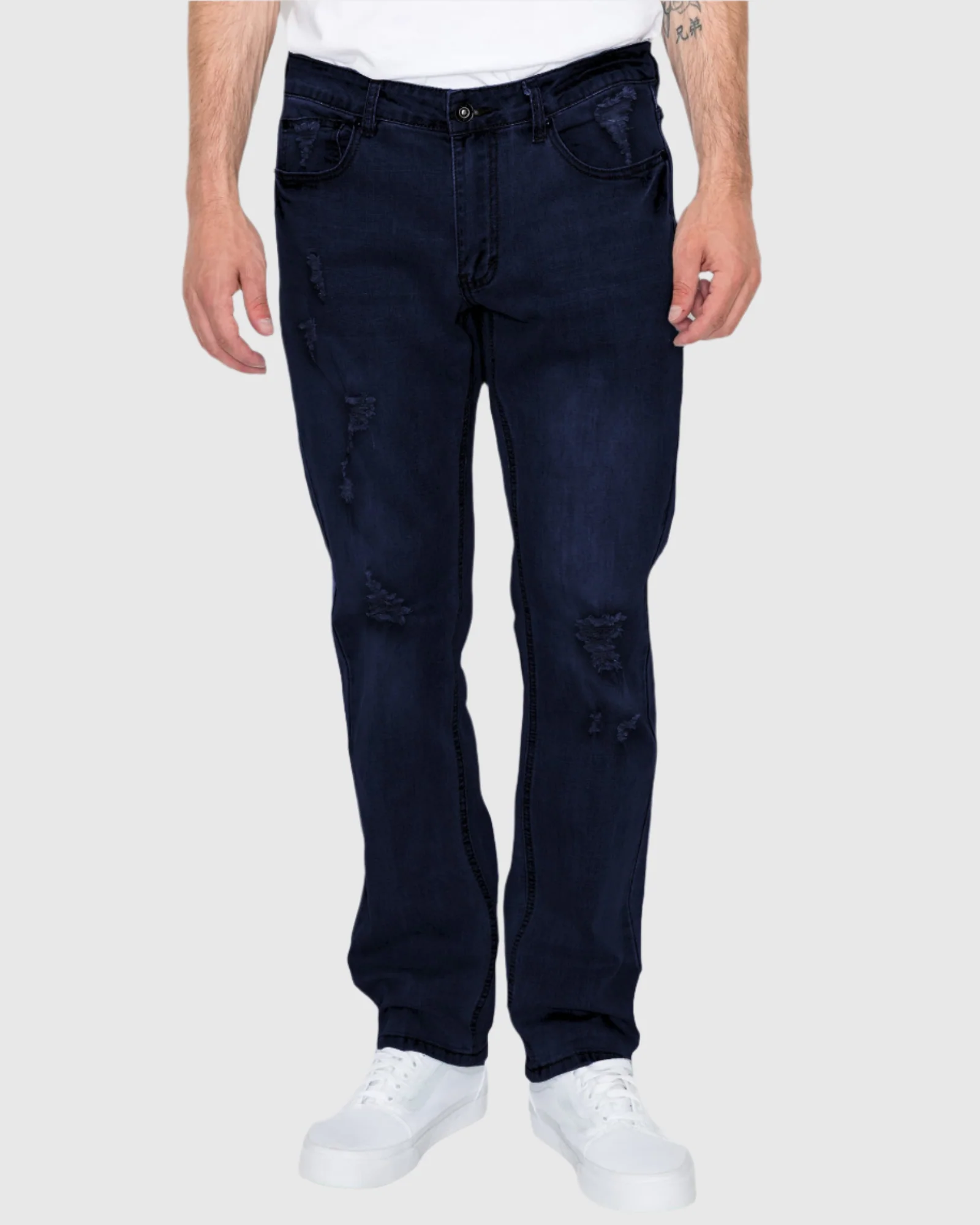 MEN'S CAYENNE RIPPED SLIM FIT JEANS - Image 33