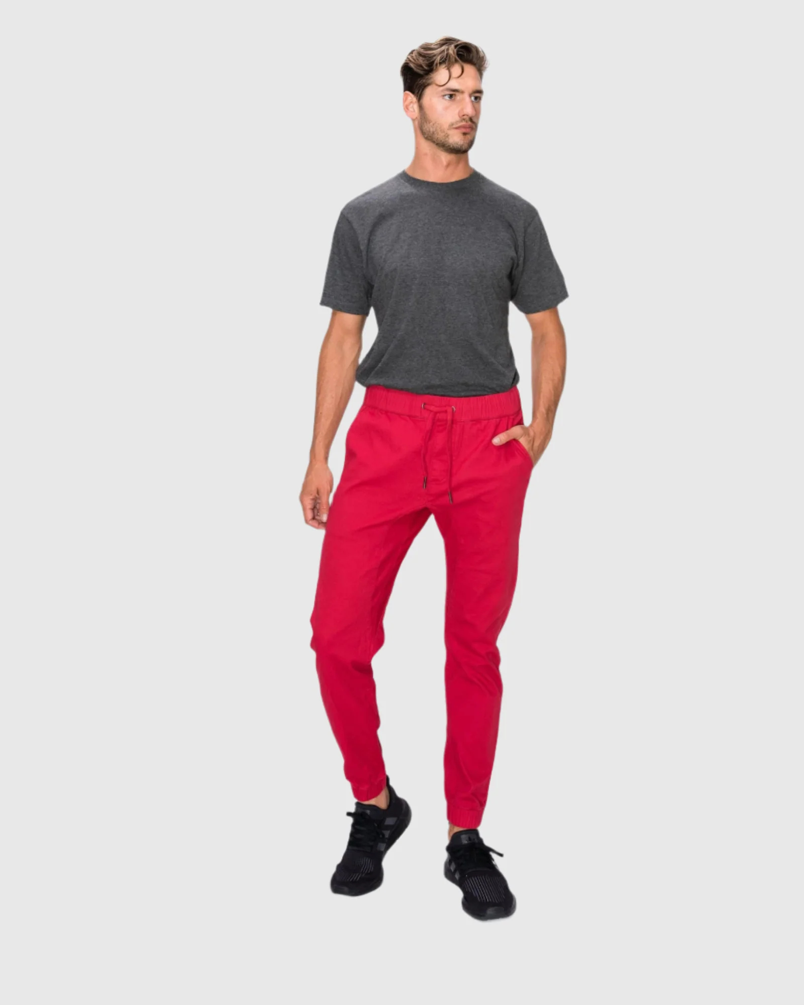 MEN'S CLAYTON TWILL STRETCH JOGGERS - Image 26