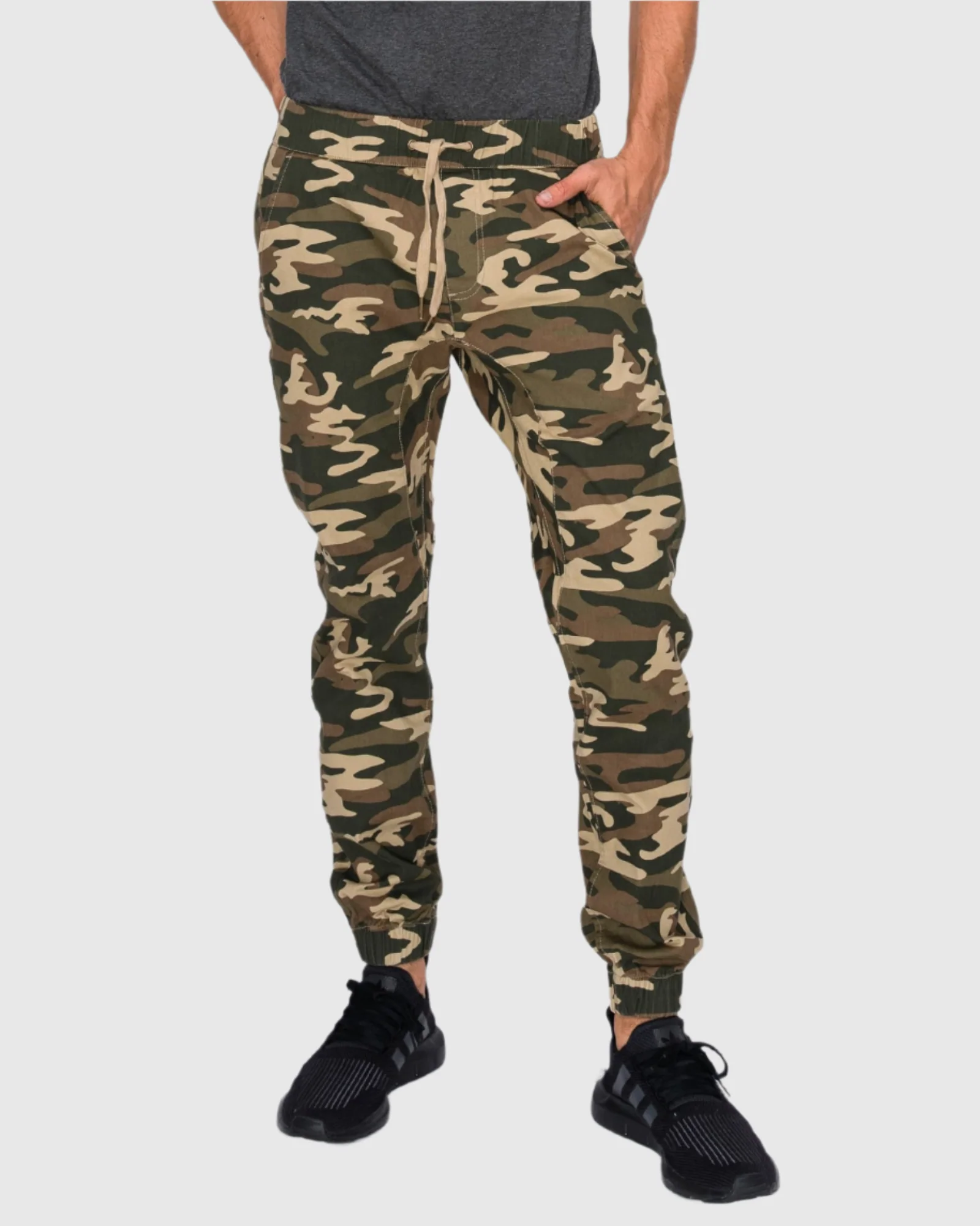MEN'S CLAYTON TWILL STRETCH JOGGERS - Image 6