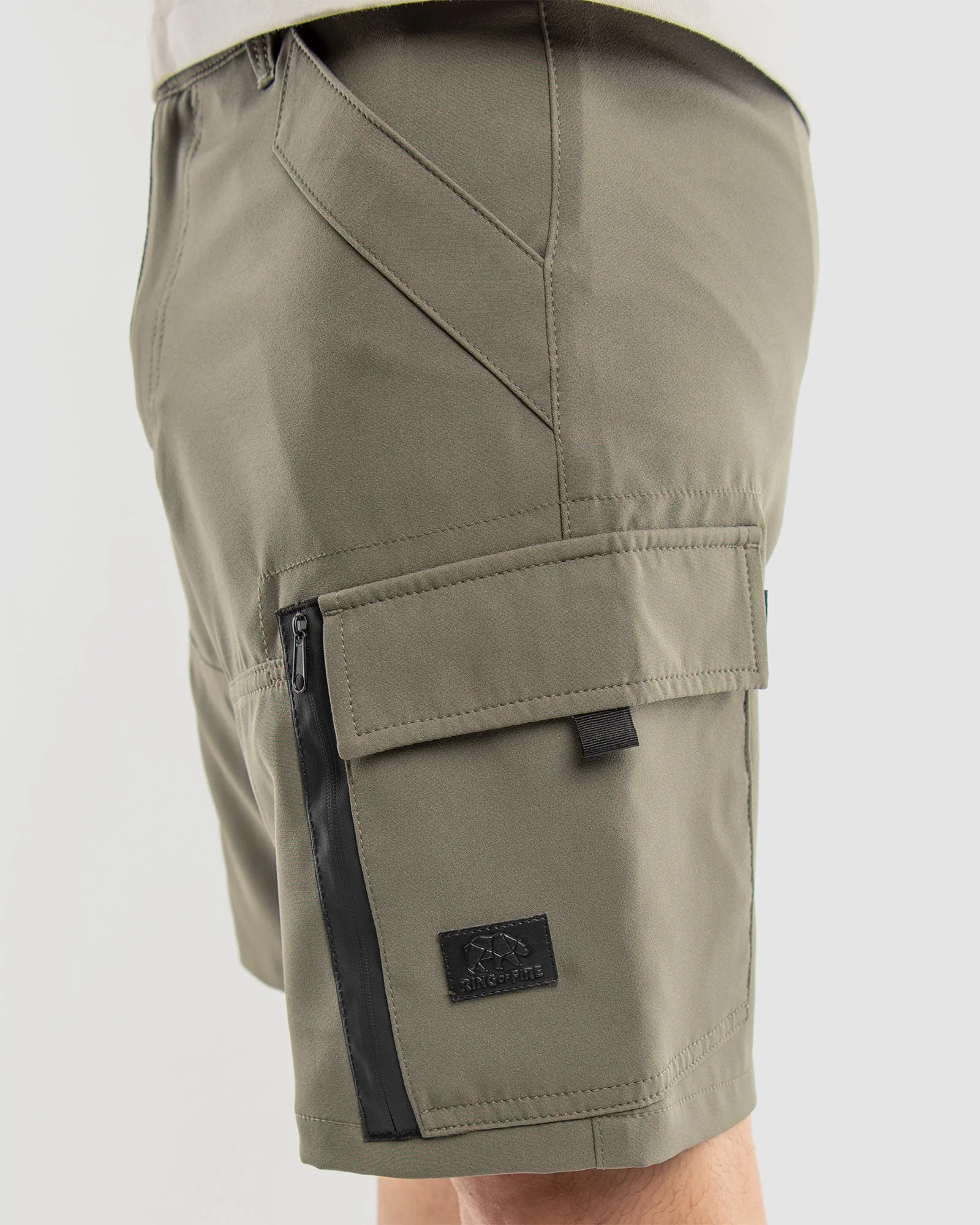 MEN'S JAZIEL POLY TECH CARGO SHORTS - Image 4