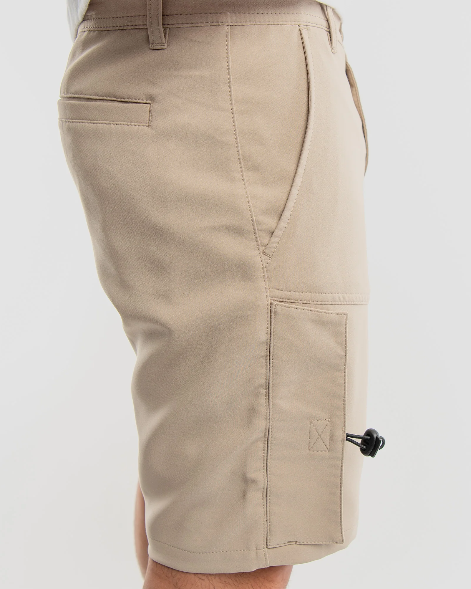 MEN'S JEMUEL POLY TECH CARGO SHORTS - Image 3