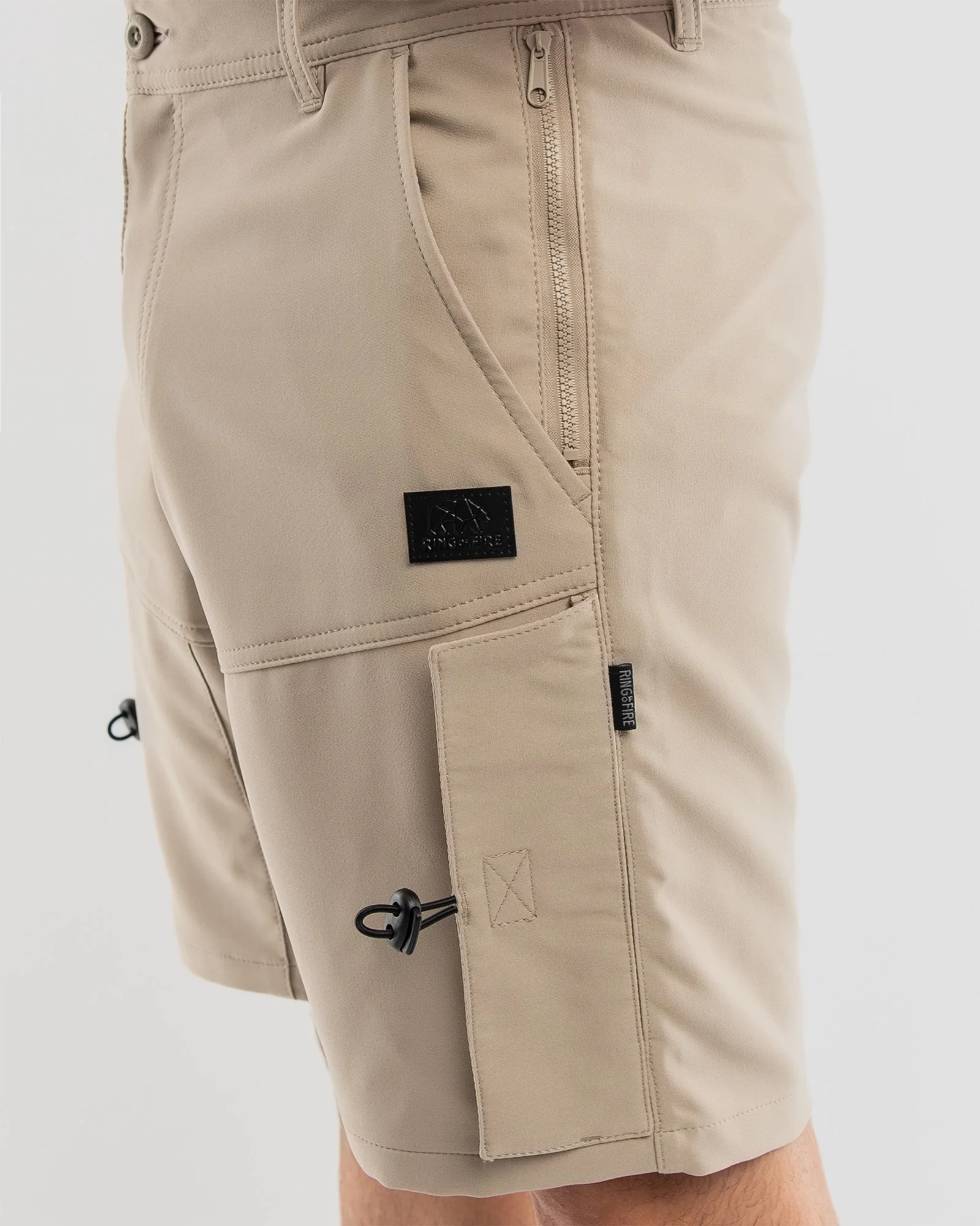 MEN'S JEMUEL POLY TECH CARGO SHORTS - Image 4