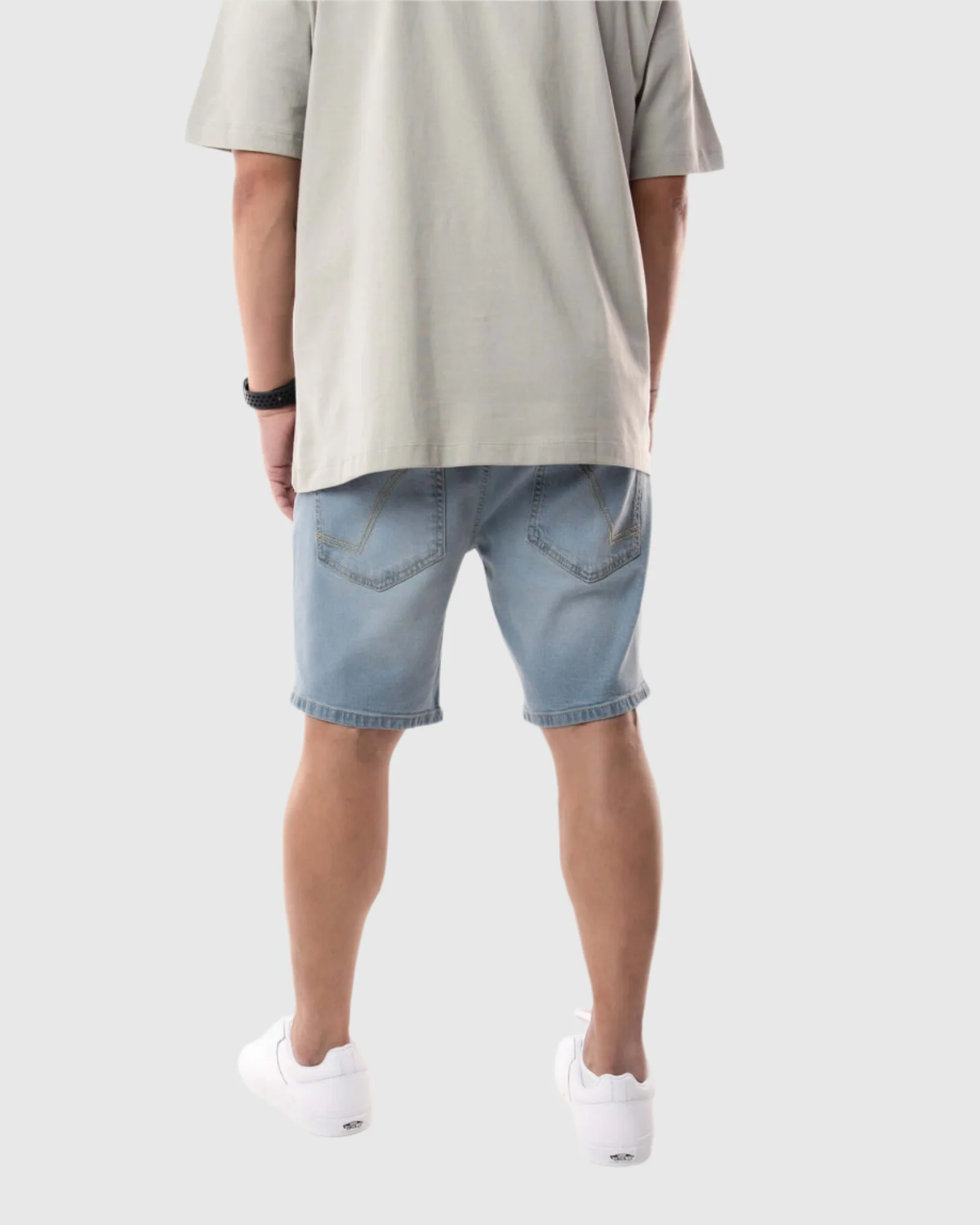 MEN'S NIRVANA DISTRESSED DENIM SHORTS - Image 11