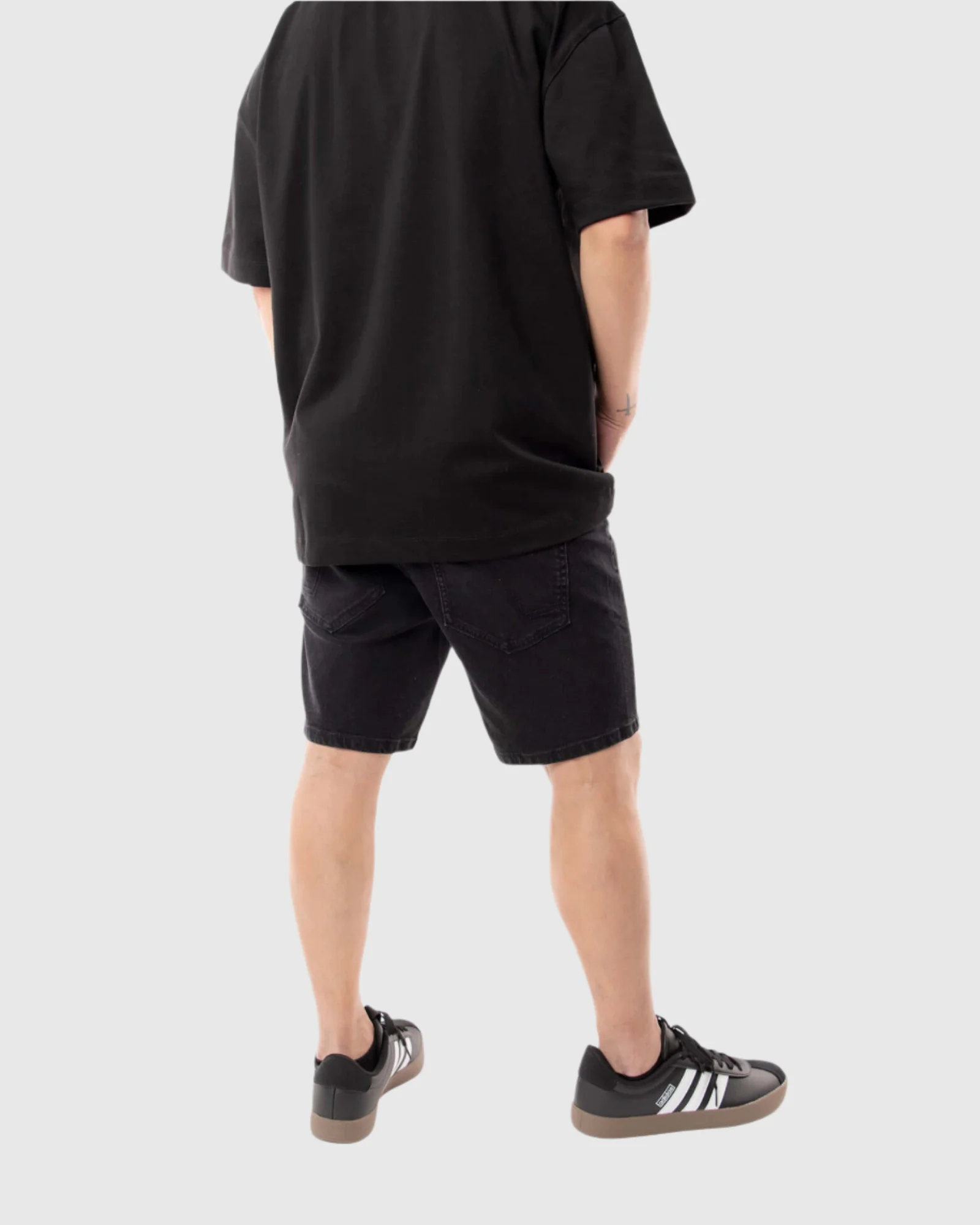 MEN'S NIRVANA DISTRESSED DENIM SHORTS - Image 15
