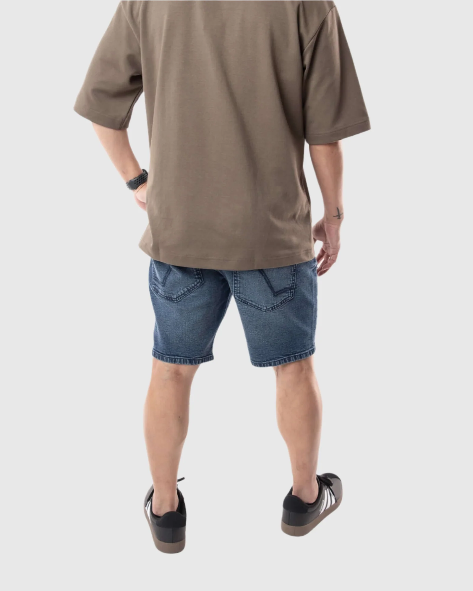 MEN'S NIRVANA DISTRESSED DENIM SHORTS - Image 19