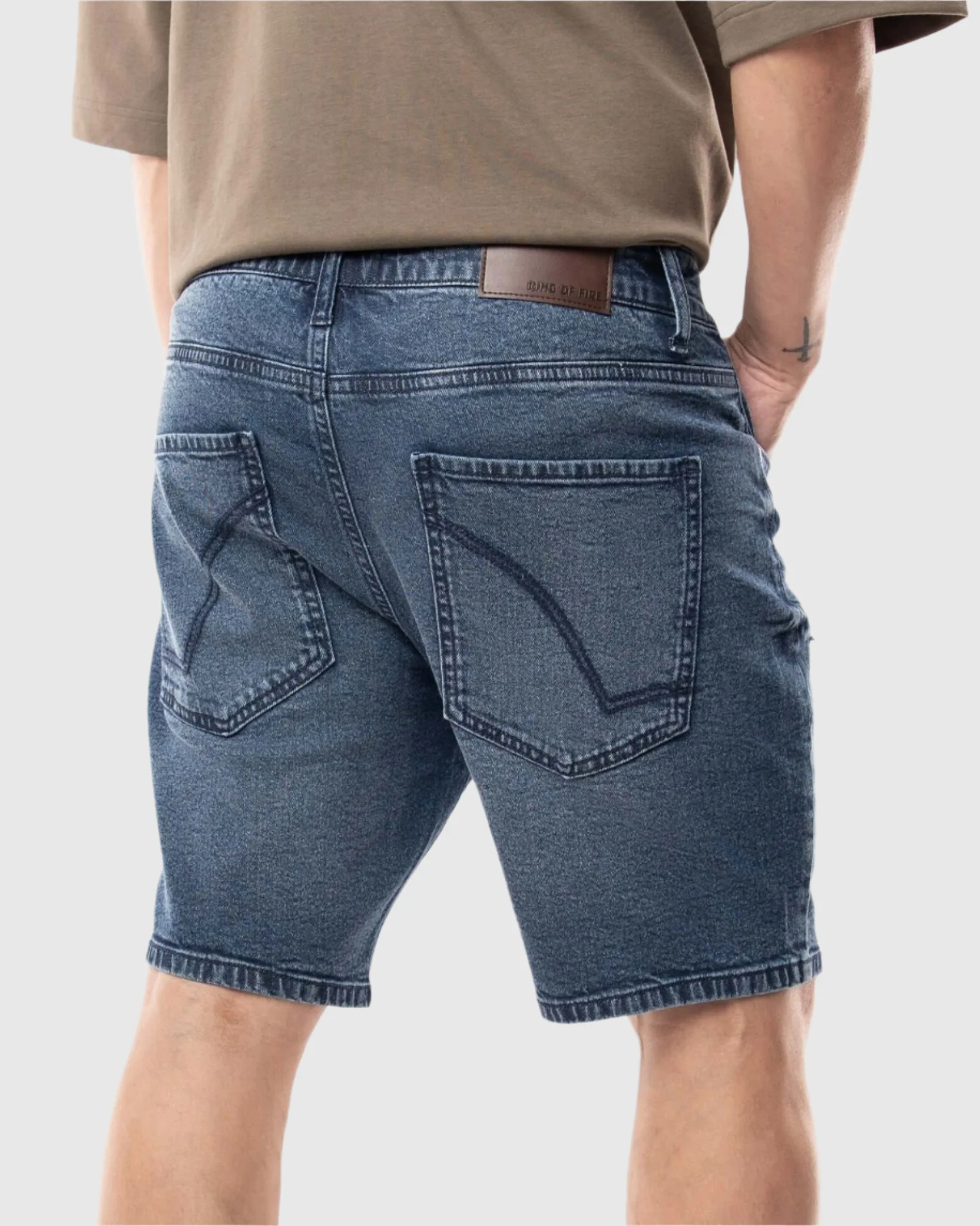 MEN'S NIRVANA DISTRESSED DENIM SHORTS - Image 20