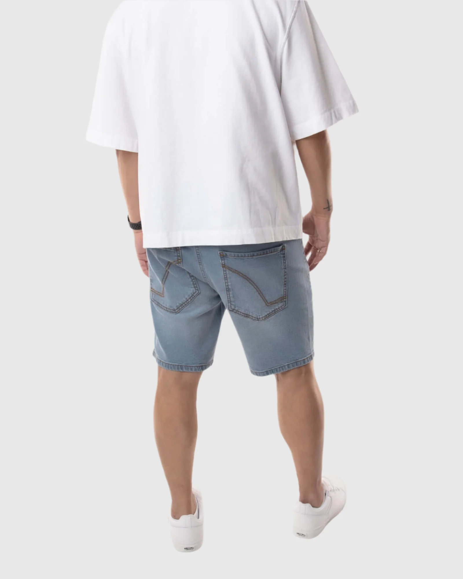 MEN'S NIRVANA DISTRESSED DENIM SHORTS - Image 23