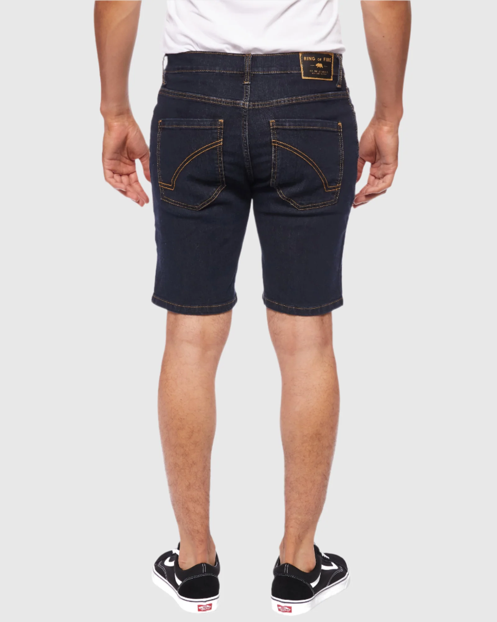 MEN'S RIPPER DISTRESSED DENIM SHORTS - Image 14