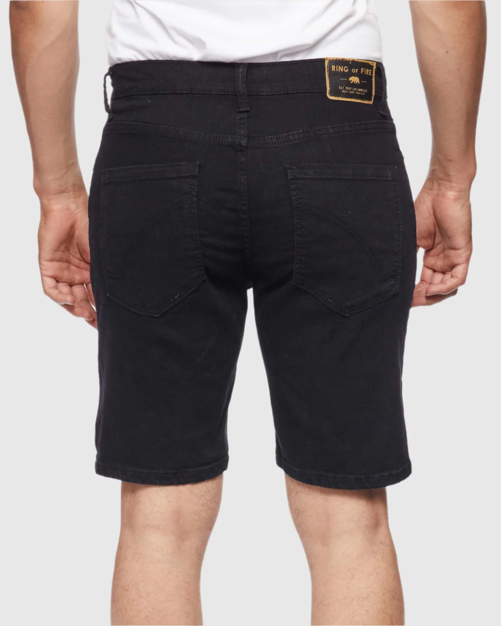 MEN'S RIPPER DISTRESSED DENIM SHORTS - Image 3