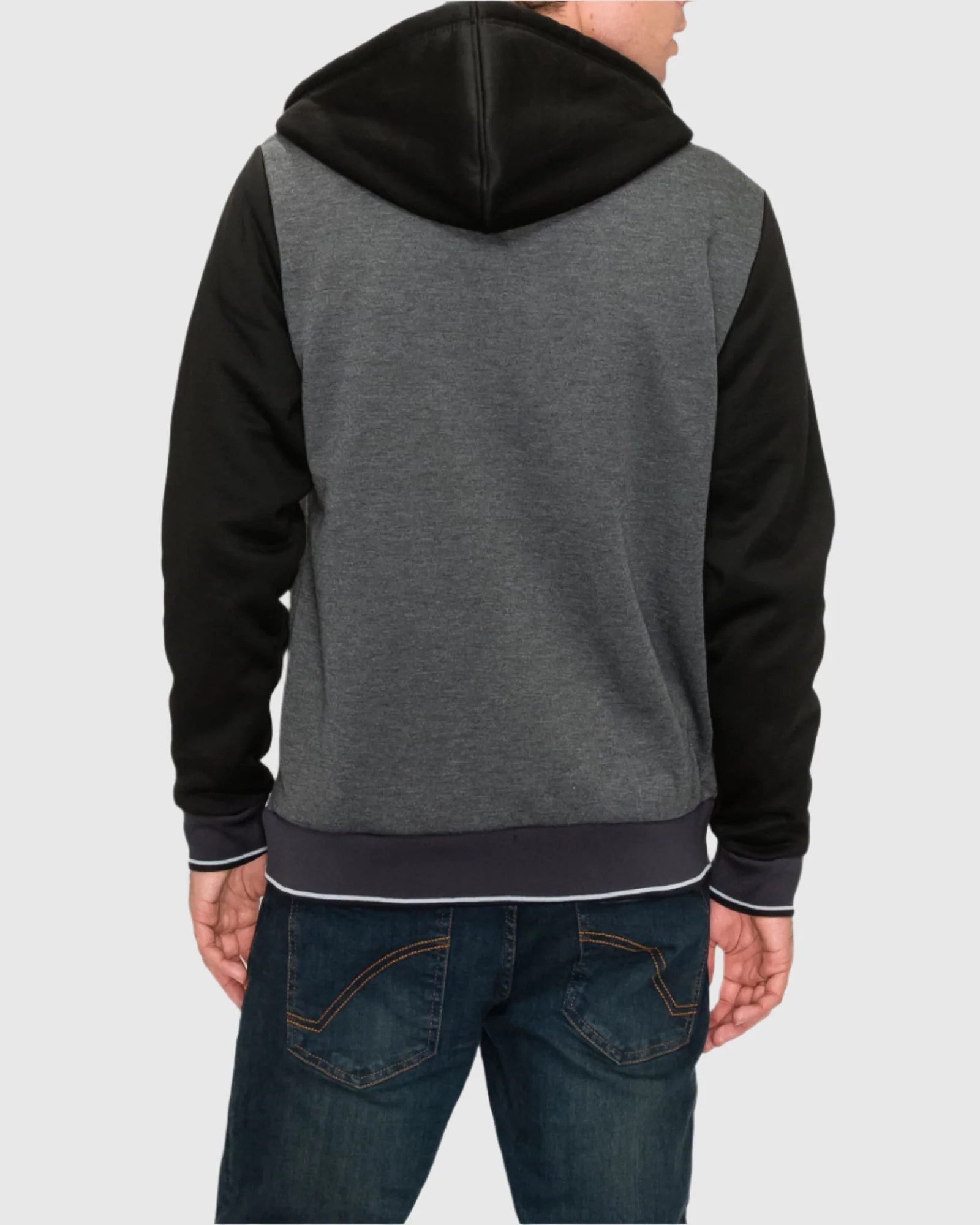 MEN'S VALUE VARSITY FLEECE SHERPA LINED JACKET - Image 15