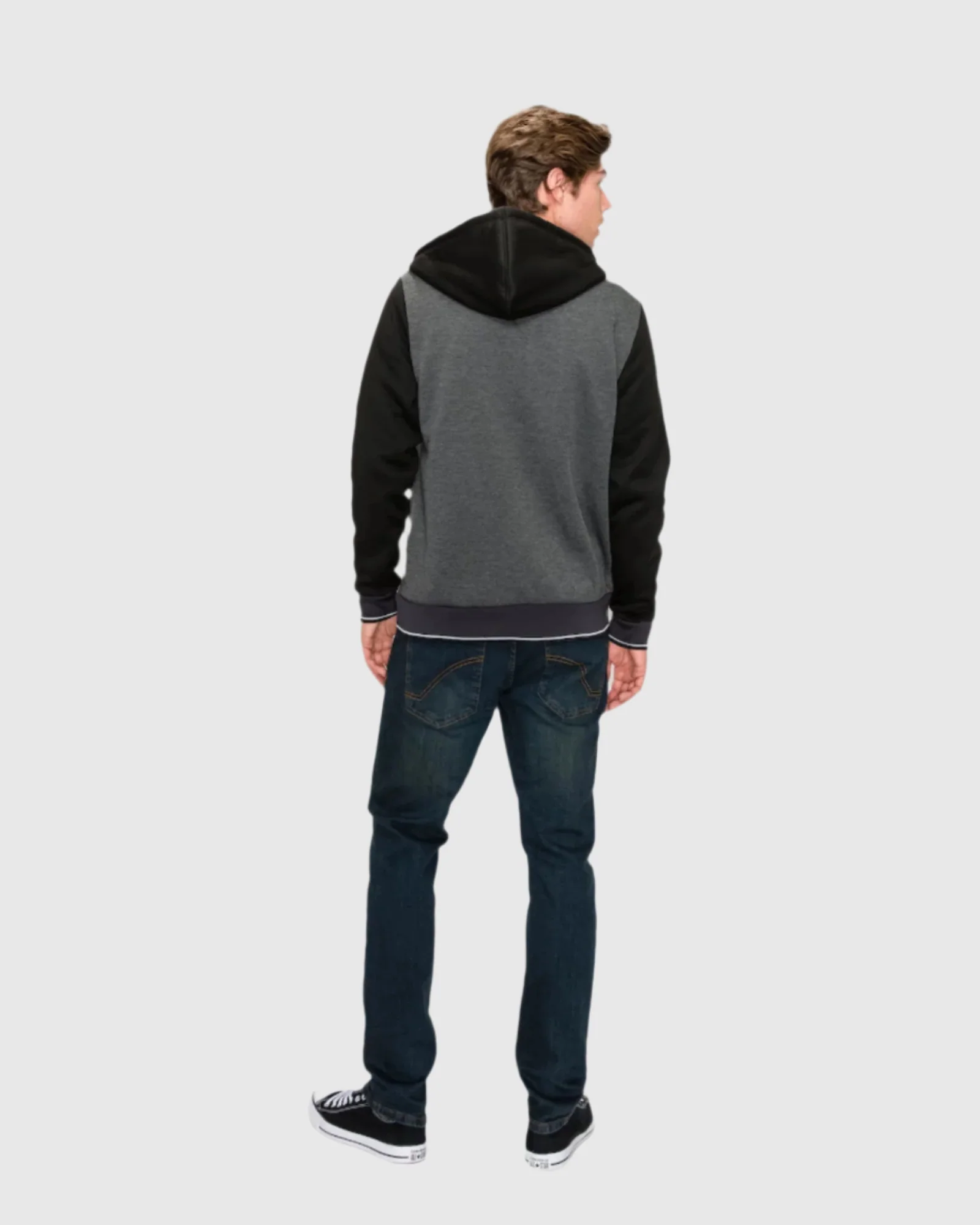 MEN'S VALUE VARSITY FLEECE SHERPA LINED JACKET - Image 16
