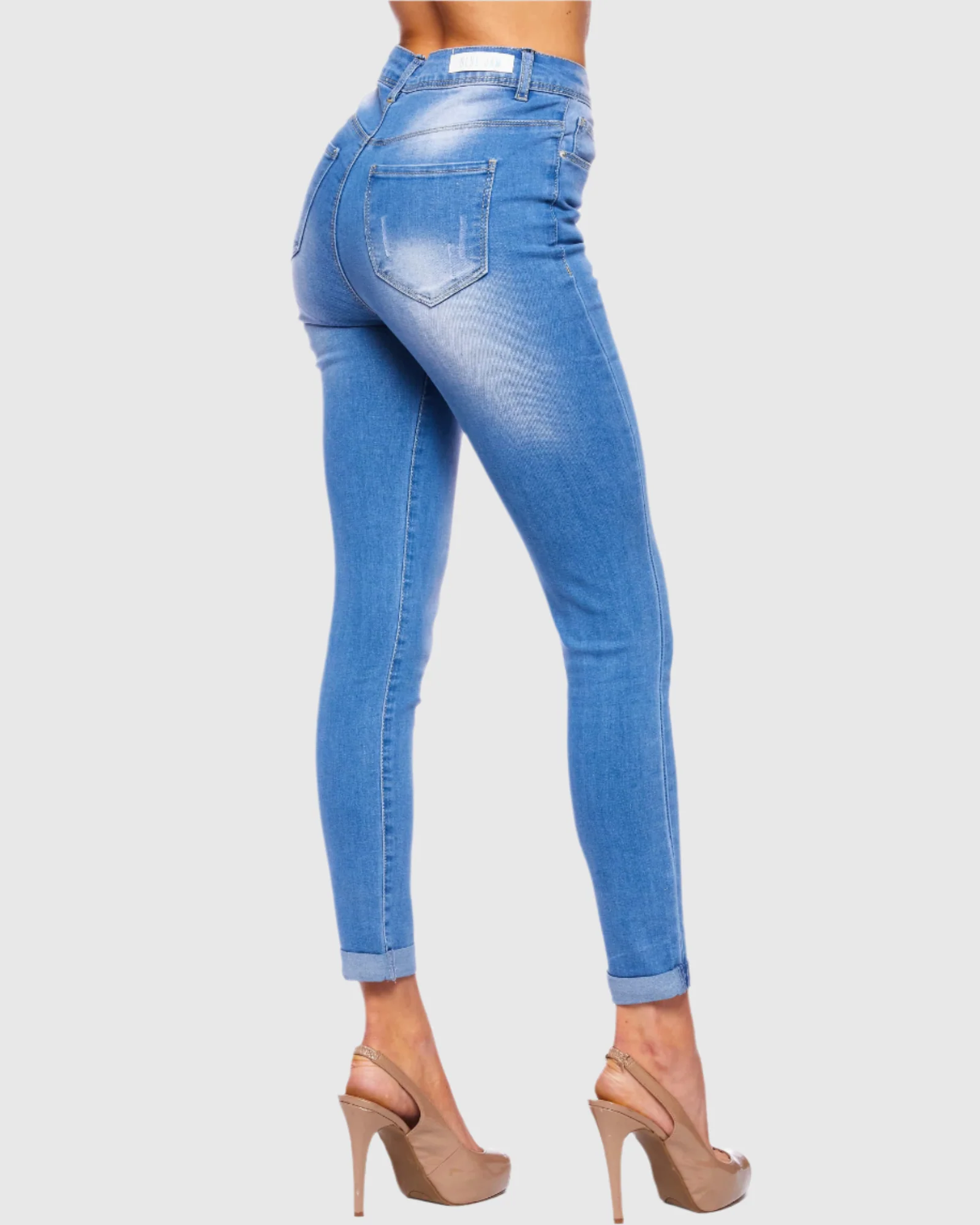 WOMEN'S JESSIE HIGH RISE SKINNY JEANS - Image 12
