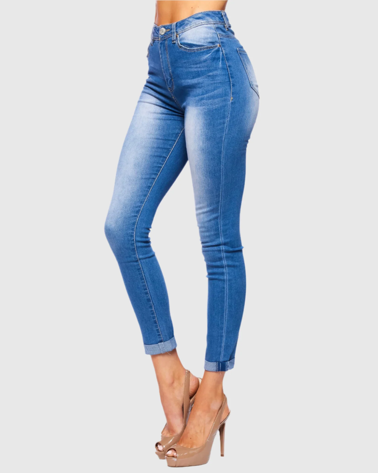 WOMEN'S JESSIE HIGH RISE SKINNY JEANS - Image 16