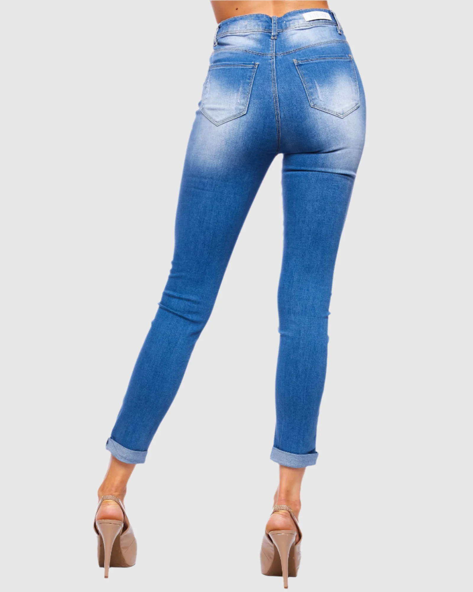 WOMEN'S JESSIE HIGH RISE SKINNY JEANS - Image 17