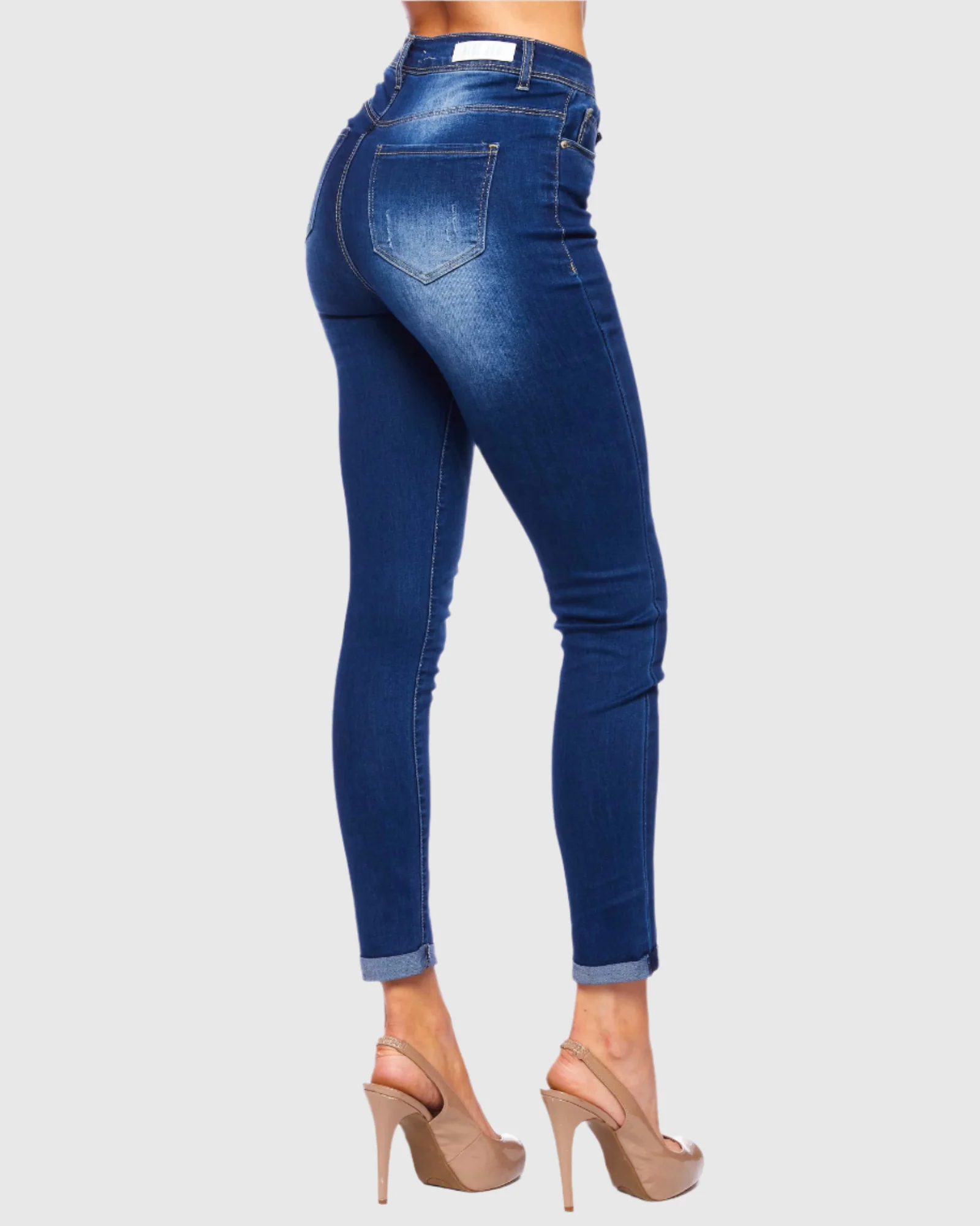 WOMEN'S JESSIE HIGH RISE SKINNY JEANS - Image 6