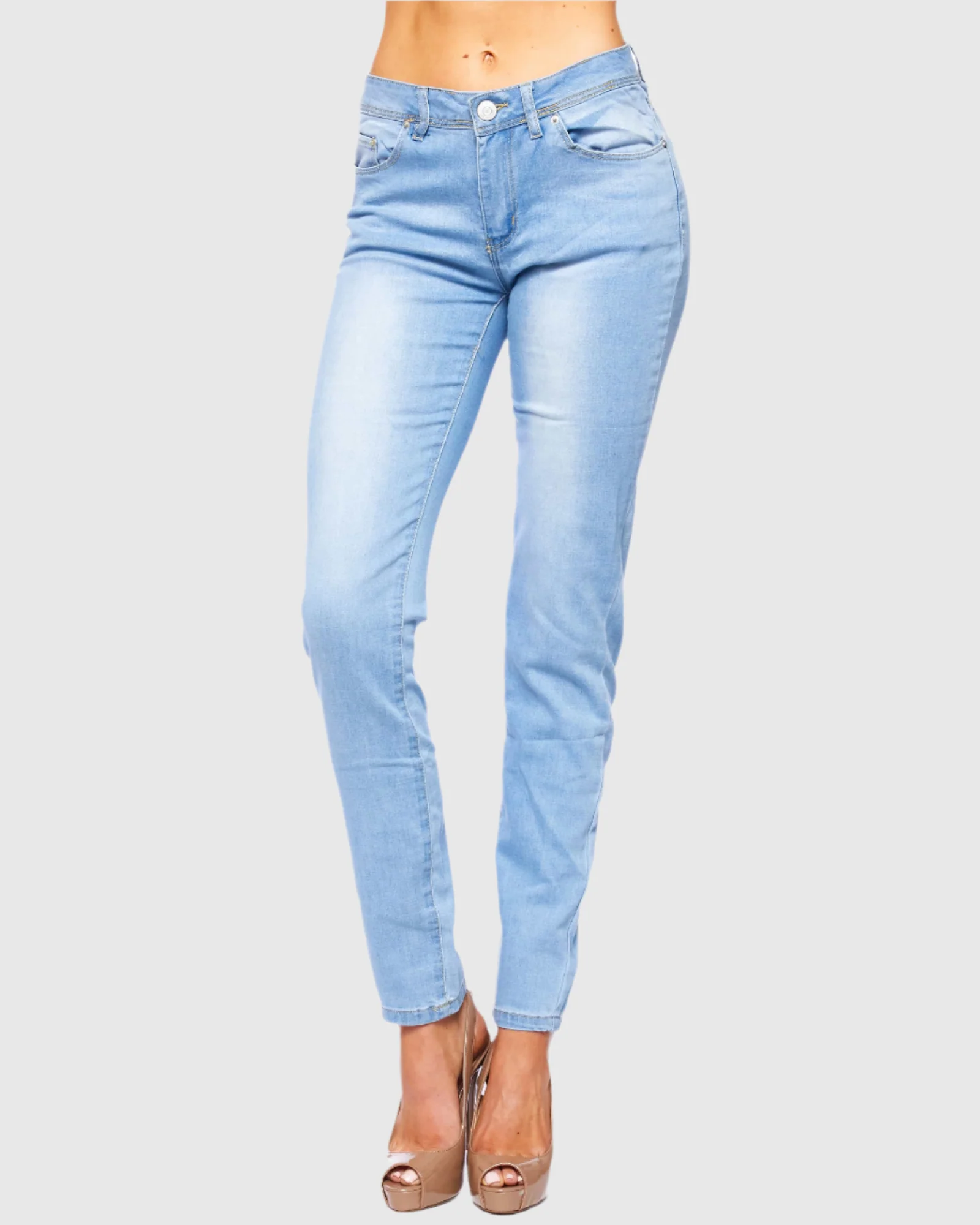 WOMEN'S MANDY HIGH RISE SKINNY JEANS - Image 14