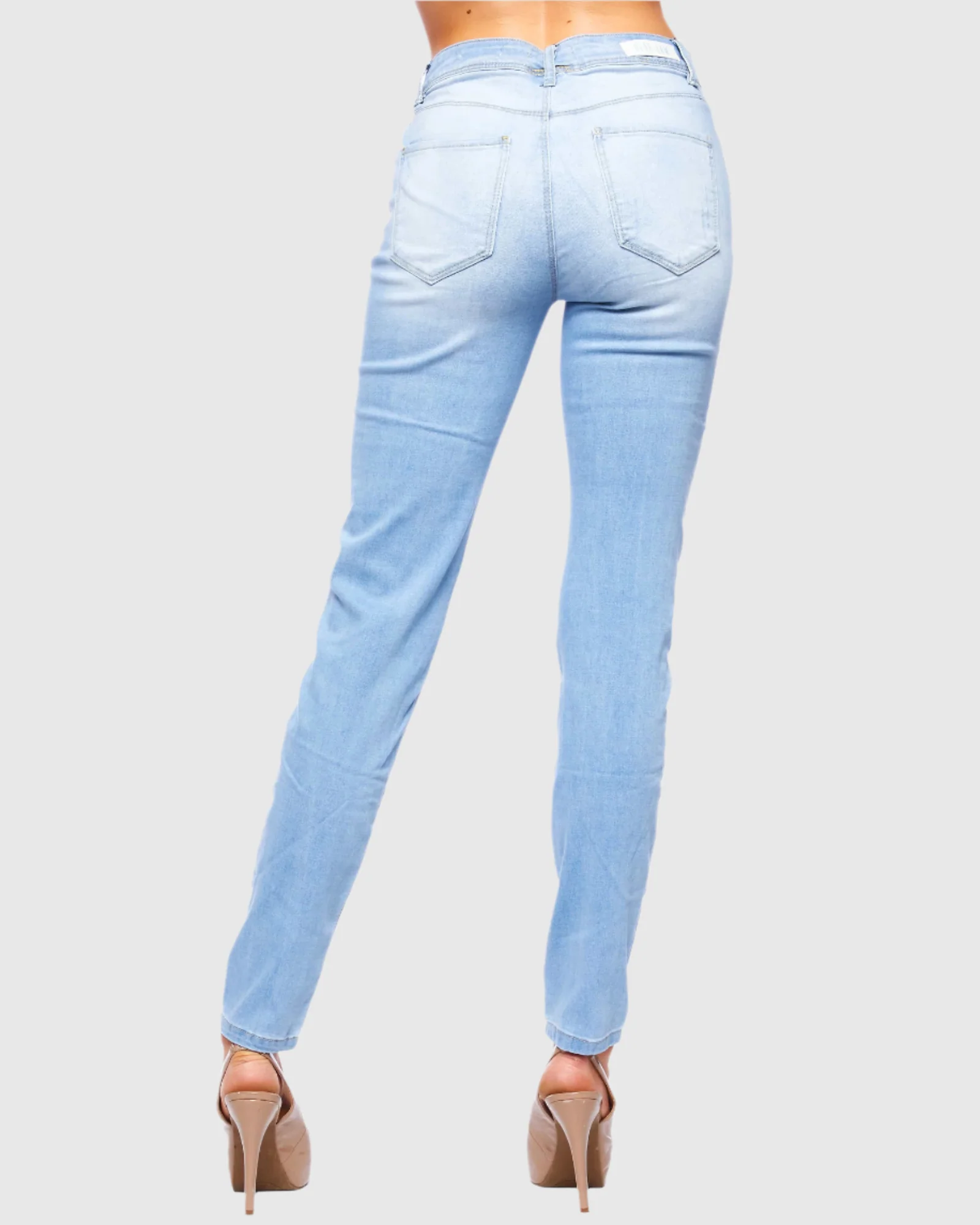 WOMEN'S MANDY HIGH RISE SKINNY JEANS - Image 17