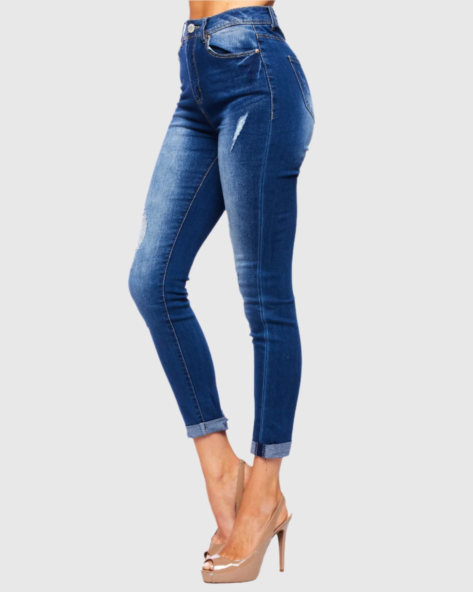 WOMEN'S SANDY HIGH RISE SKINNY JEANS - Image 15