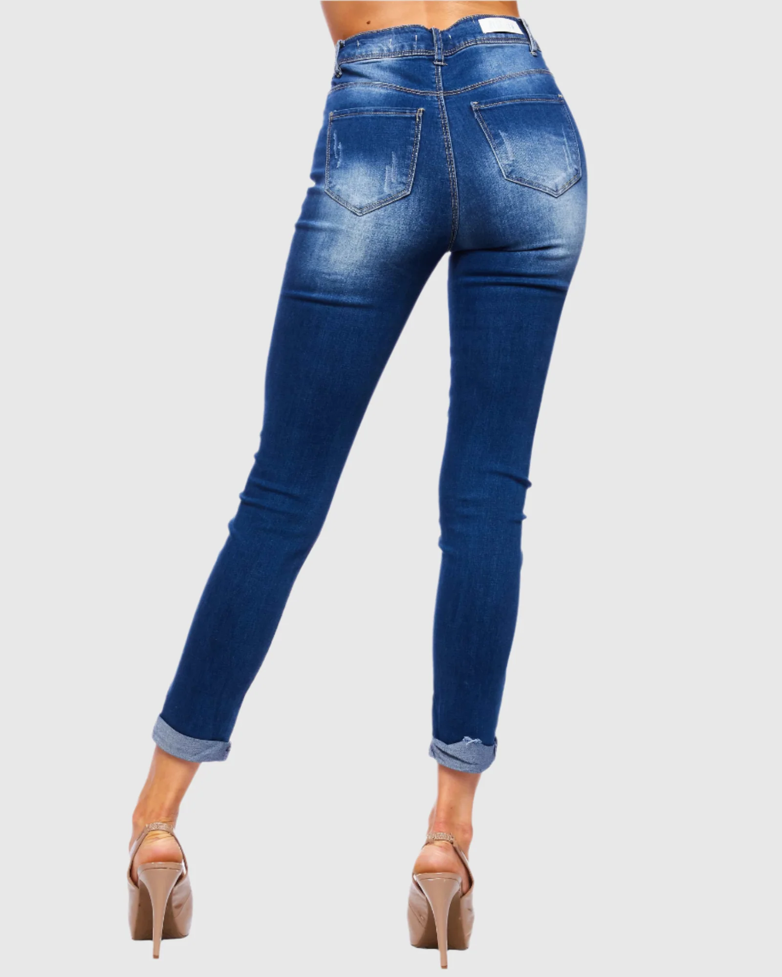 WOMEN'S SANDY HIGH RISE SKINNY JEANS - Image 17